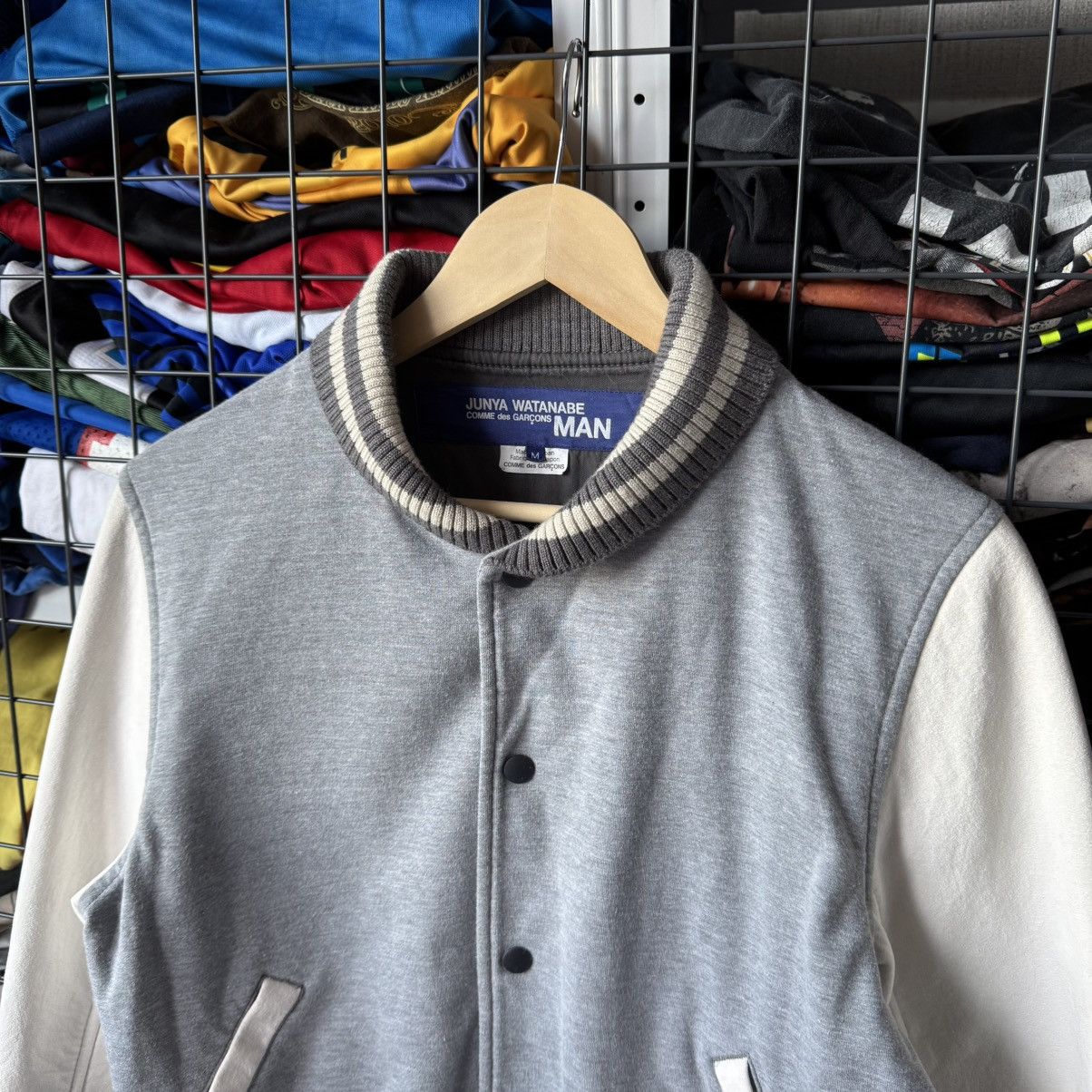 Comme des Garcons Comme des Garcons X Junya Watanabe Mans College Bomber Size US M / EU 48-50 / 2 - 4 Thumbnail