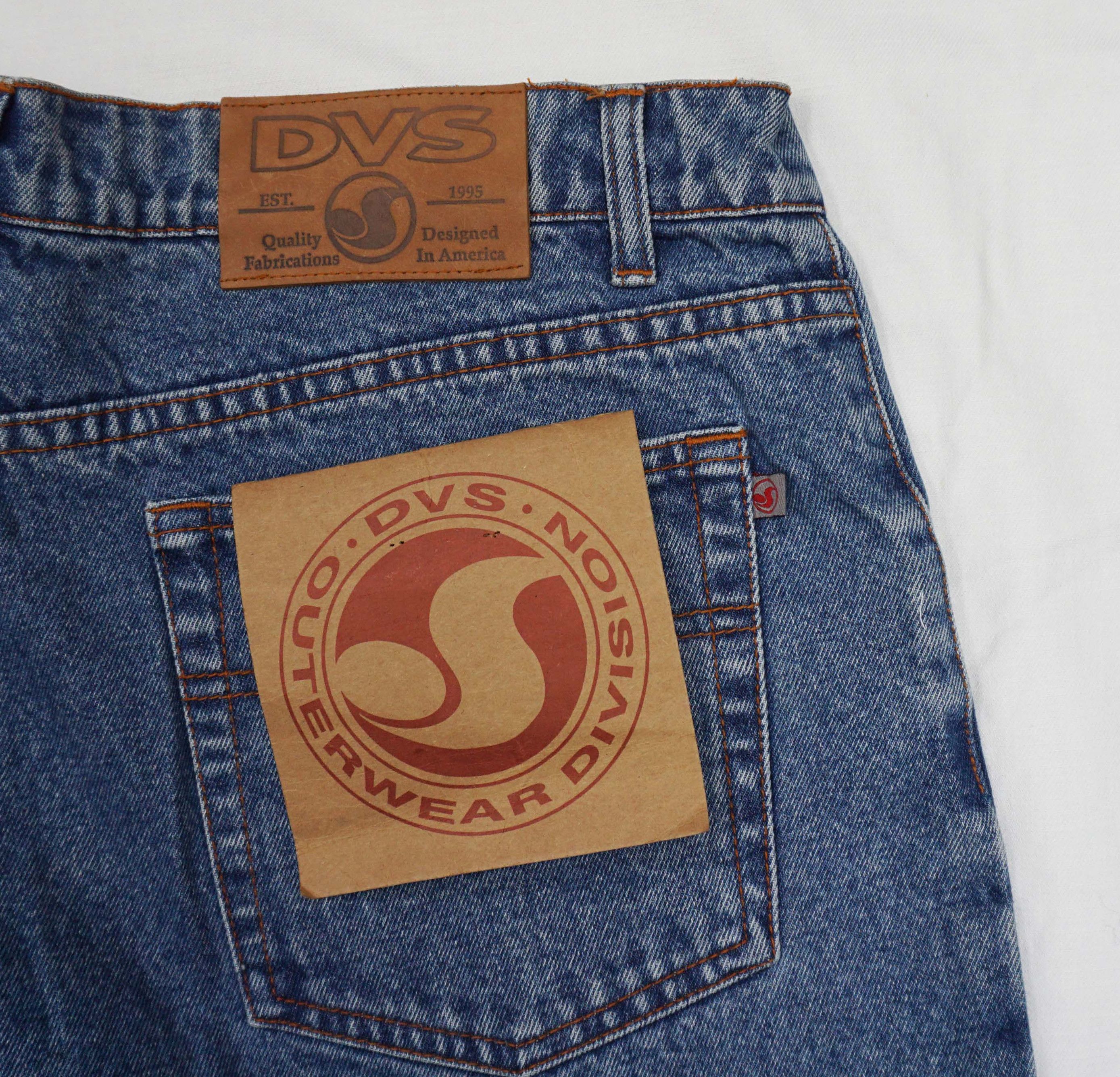 DVS × Vintage 90's DVS Denim Old Skate Size US 39 - 7 Thumbnail