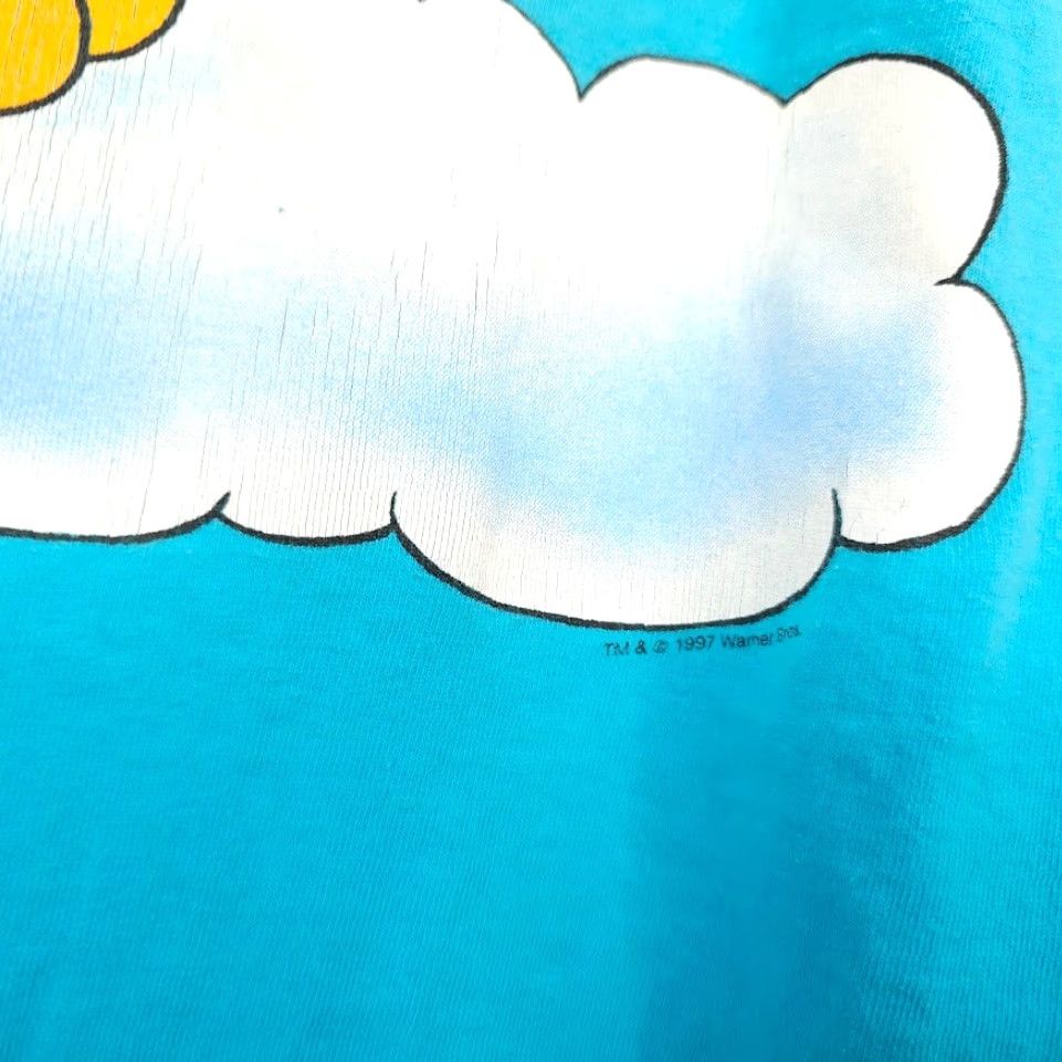 Vintage VINTAGE Tweety Bird T Shirt Mens 2XL Blue 90s Sleep Tee Looney Tunes Shirt Mens 2XL Bluesleep 90s Size US XXL / EU 58 / 5 - 4 Thumbnail