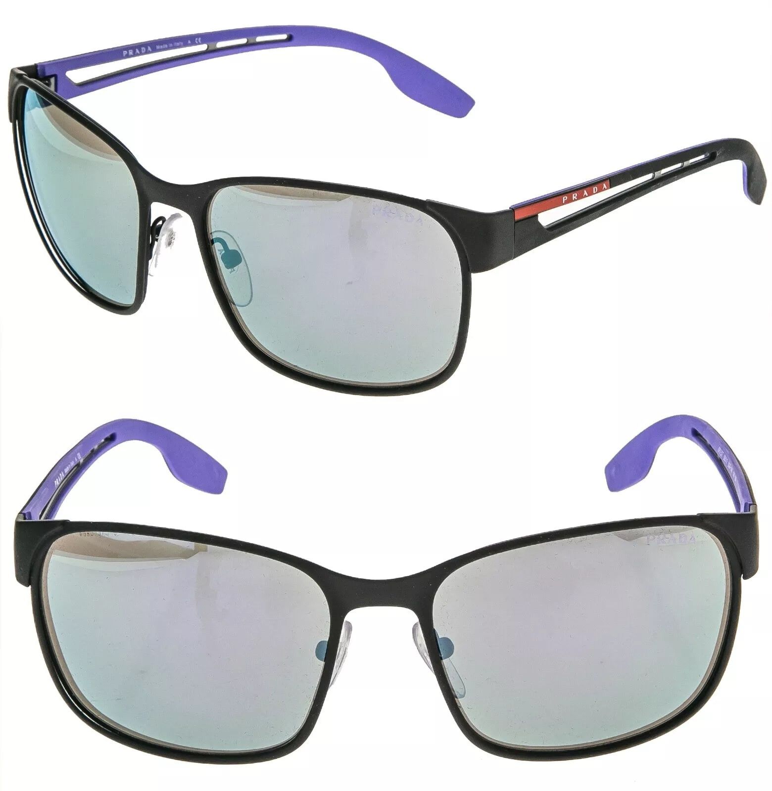 Prada PRADA 52T LINEA ROSSA PS52TS Matte Black Sport Sunglasses Size ONE SIZE - 1 Thumbnail