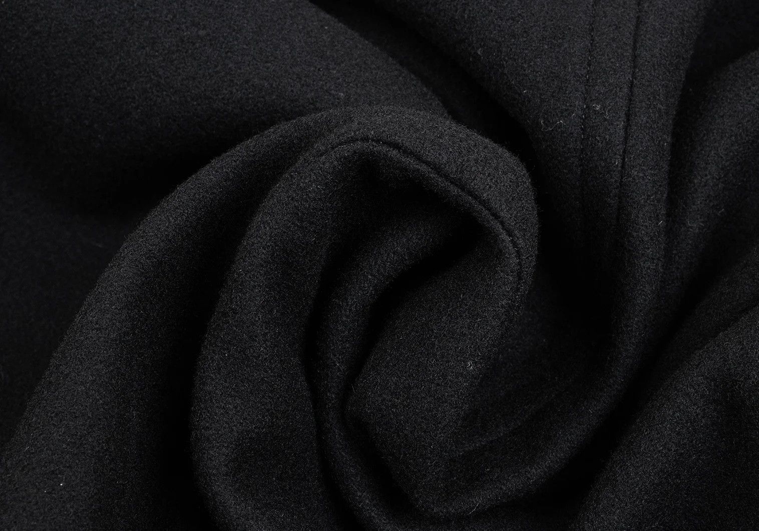 Burberry Cashmere Blend Wool Nylon Melton Half Coat in Black, L Size US XXS / EU 40 - 16 Thumbnail