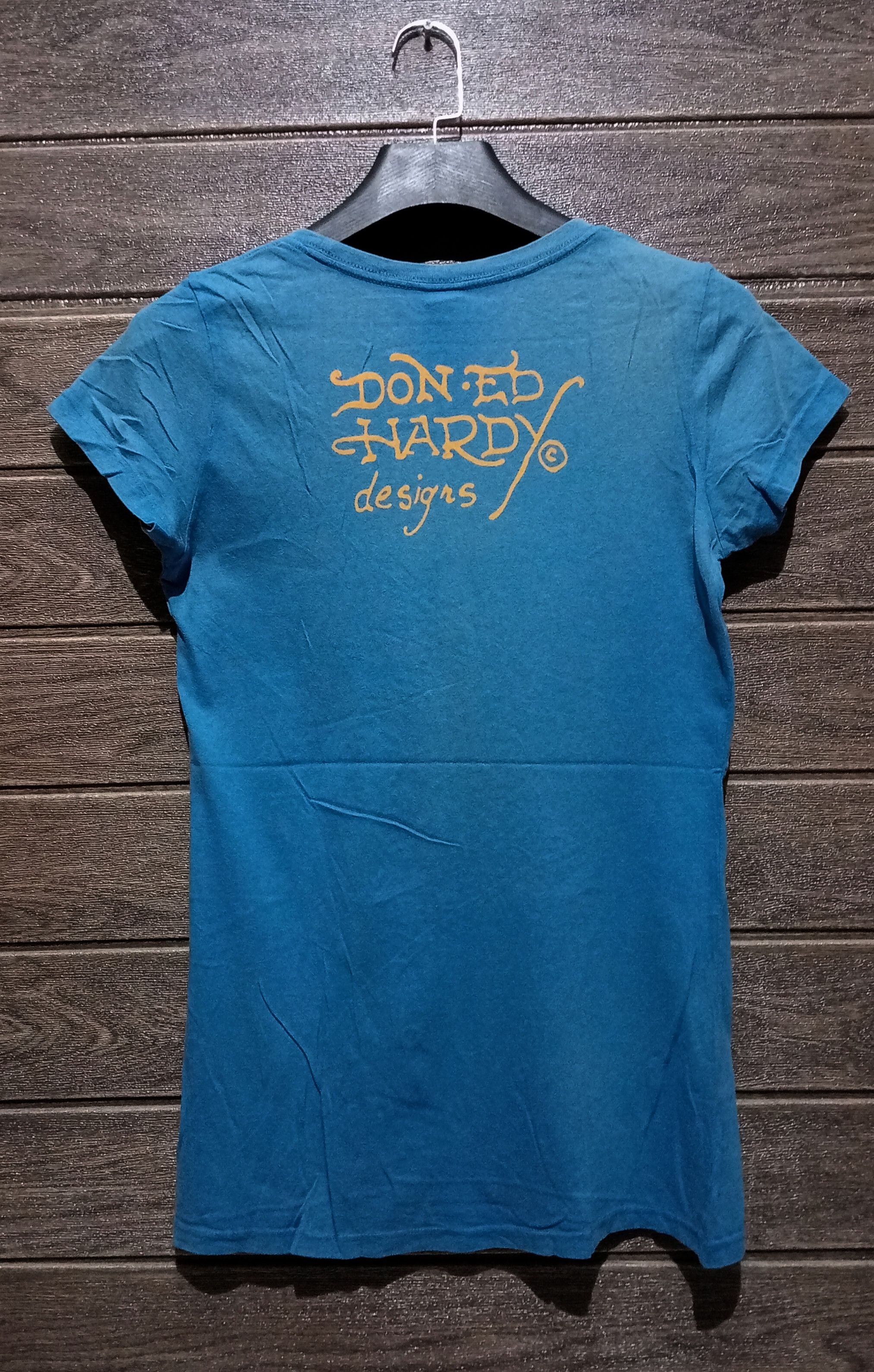 Christian Audigier Vintage Ed Hardy by Christian Audigier Navy Tee Size M / US 6-8 / IT 42-44 - 4 Thumbnail
