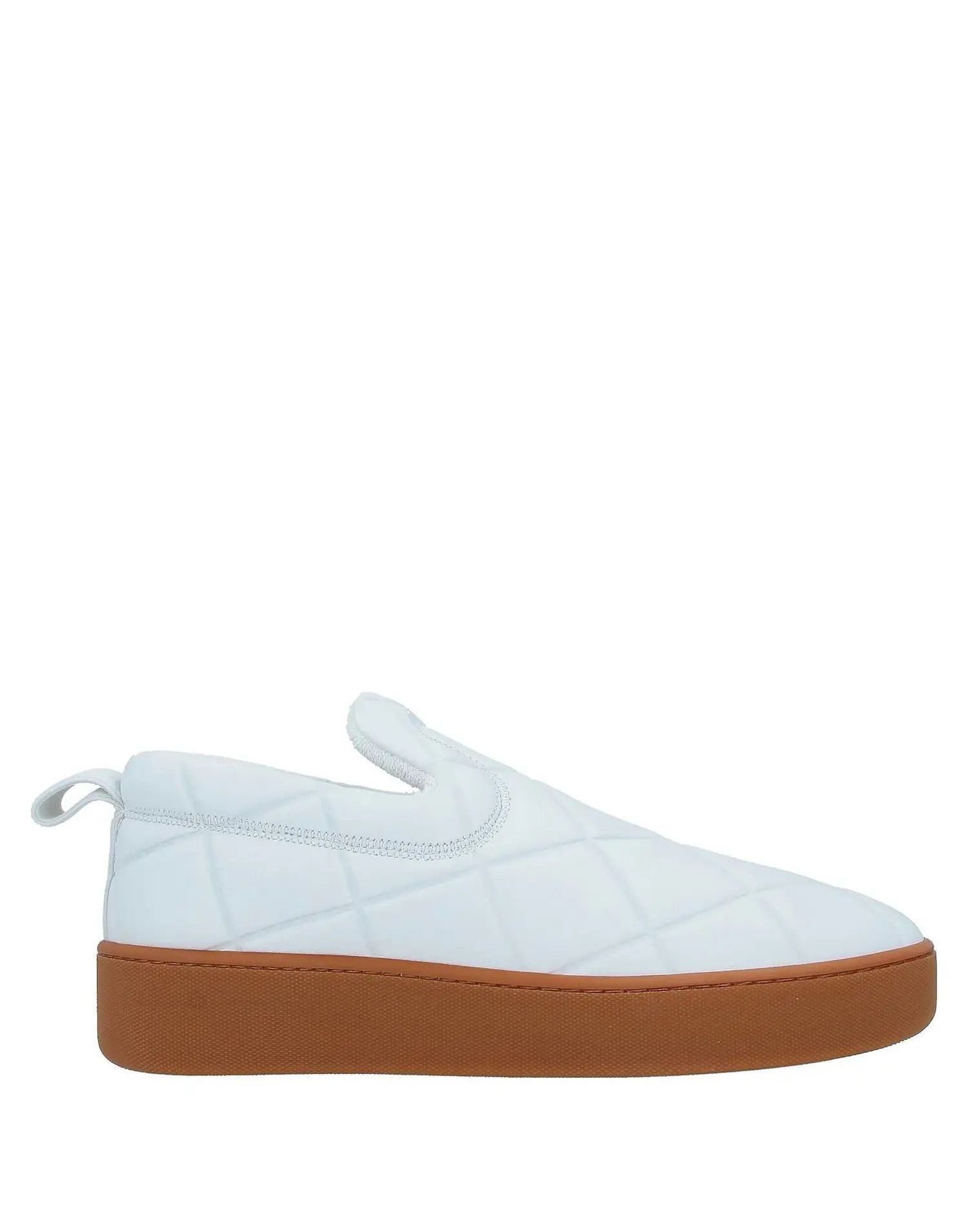 Bottega Veneta o1s1wg110924 Quilted Embossed Leather Slip On Sneakers White Size US 6 / EU 39 - 1 Thumbnail