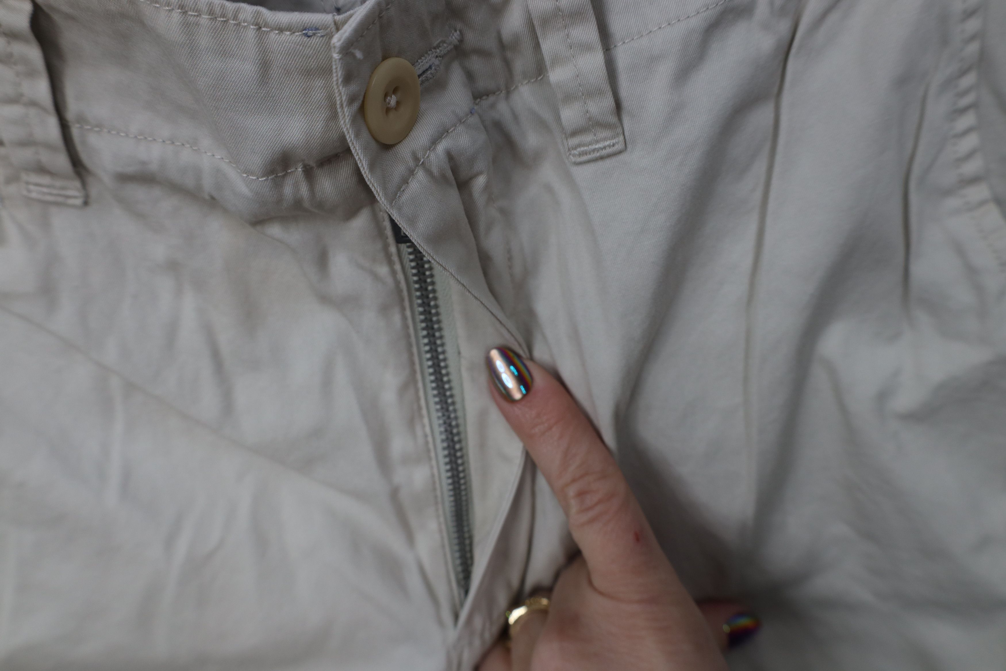 J.Crew Deadstock Vintage Y2K J Crew Fit Chino Pants Trousers Cotton Size US 33 - 5 Thumbnail
