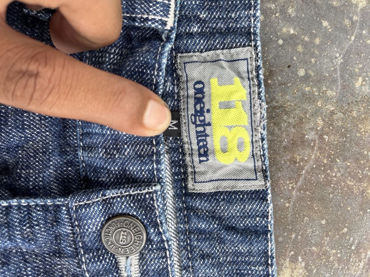 If Six Was Nine × Japanese Brand × Vintage Baggy Hysteric Inspired Slubby Denim Size US 31 - 8 Thumbnail