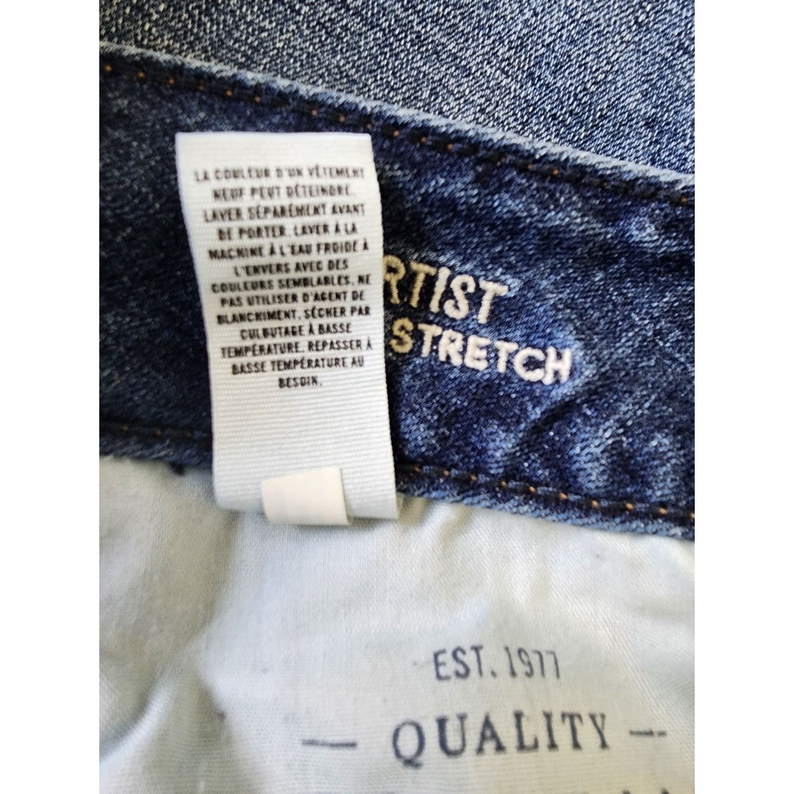 American Eagle Outfitters American Eagle Outfitters Artist SuperStretch Jeans 8 Long Size 30" / US 8 / IT 44 - 6 Thumbnail