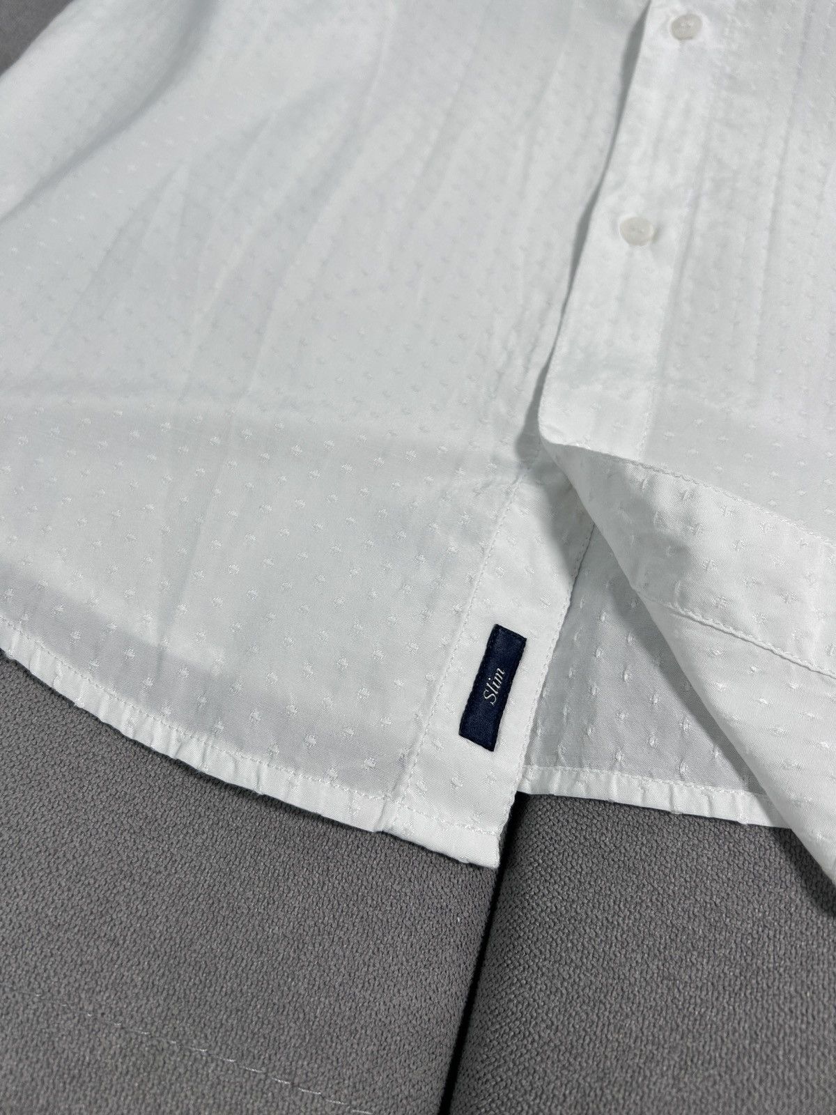 Emporio Armani Emporio Armani Slim Shirt Button Up Size US M / EU 48-50 / 2 - 6 Thumbnail