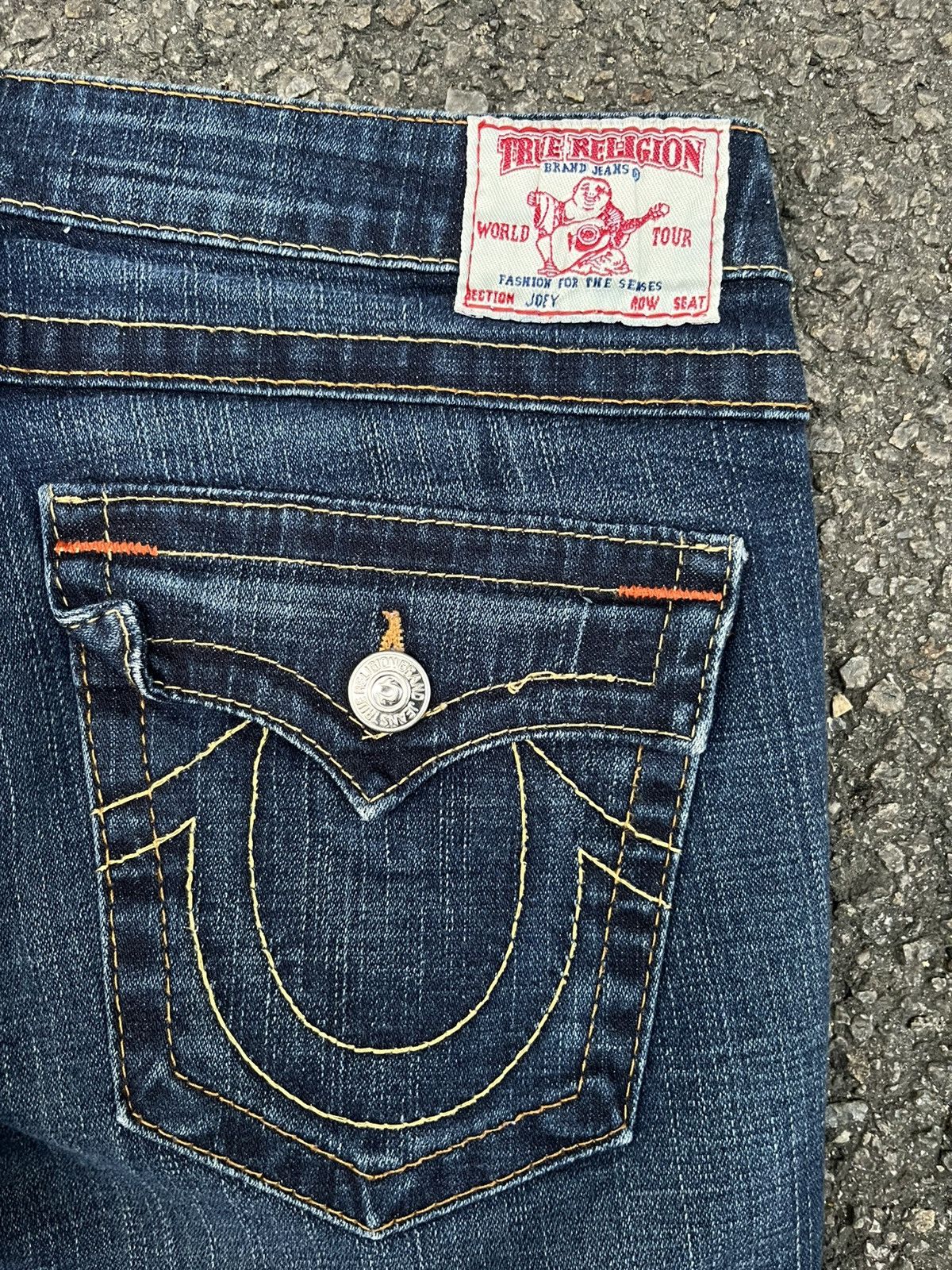 Hysteric Glamour Super Flare Jeans True Religion Joey Bootcut Denim Pants Size 30" / US 8 / IT 44 - 14 Thumbnail