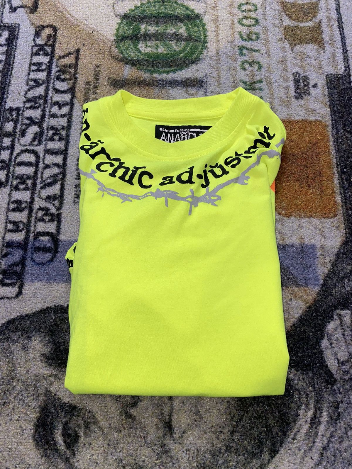 Palace Palace Hypocrisy Long-sleeve Shirt Fluro Yellow Size US M / EU 48-50 / 2 - 1 Thumbnail
