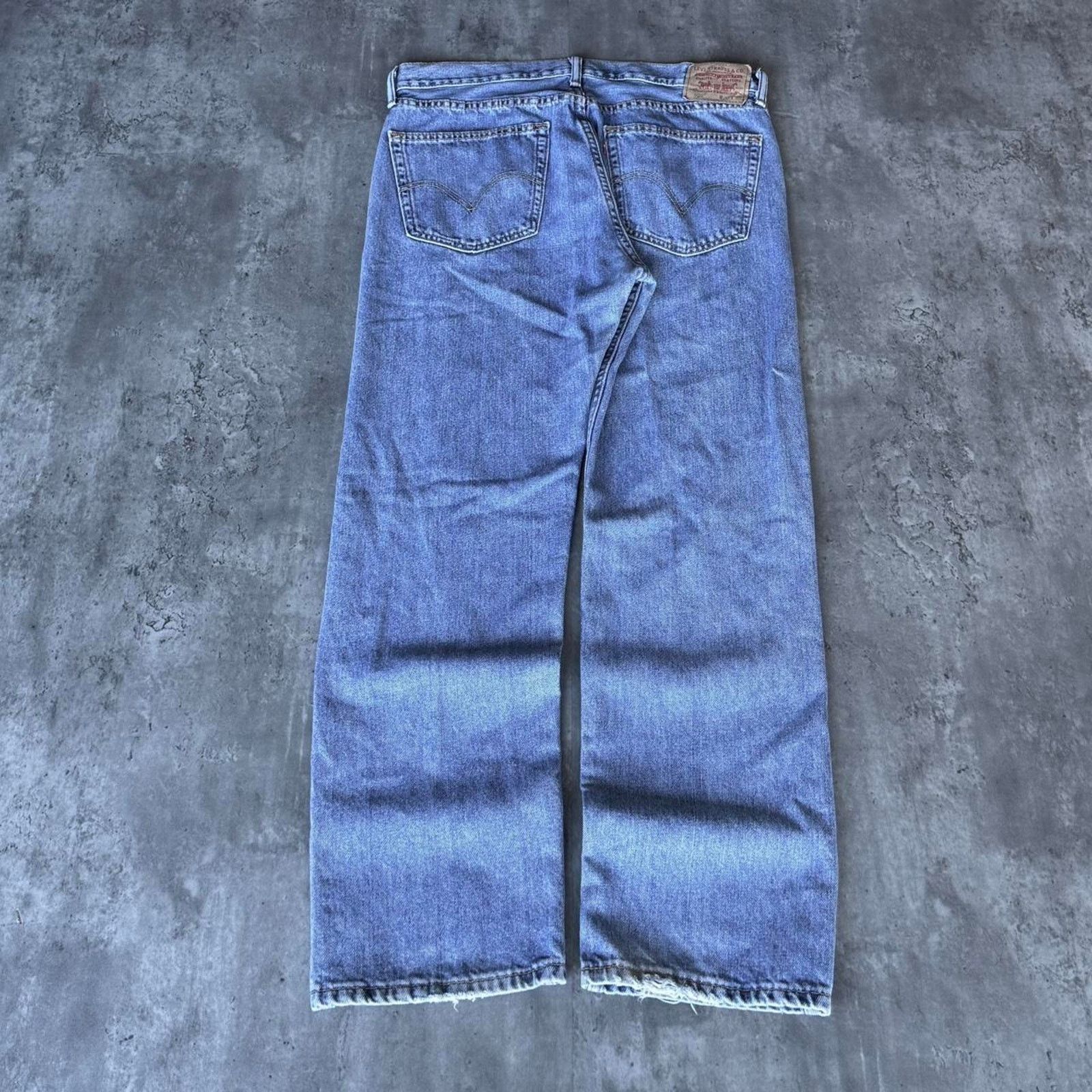 Levi's × Levi's Vintage Clothing × Vintage Vintage Y2K Levi’s 505 Baggy Grunge Opium Denim Jeans Size US 36 / EU 52 - 1 Thumbnail