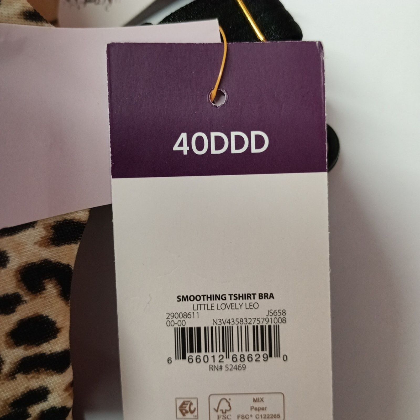 Other Joyspun Wired Full Coverage T-shirt Bra Women's Size 40DDD Size ONE SIZE - 3 Thumbnail