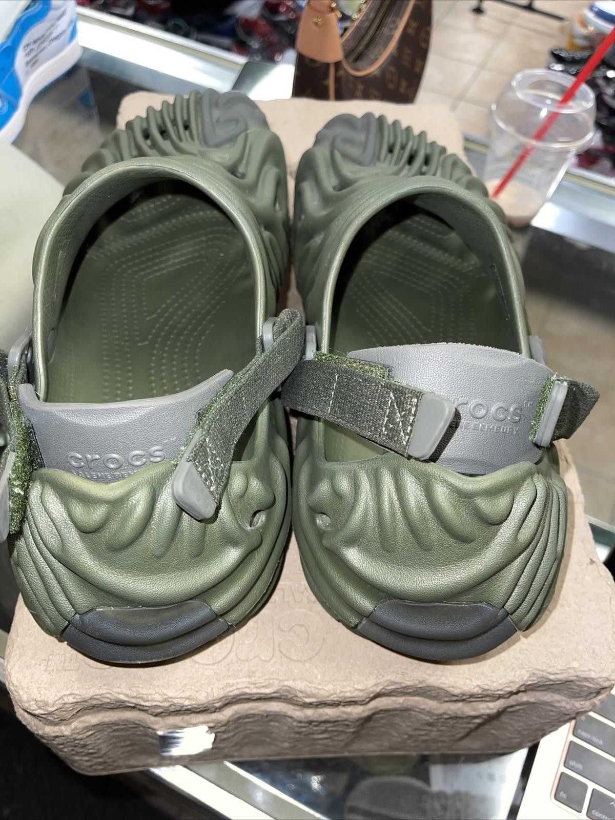 Designer Crocs x Salehe Bembury US 11 The Pollex Clog Cucumber | OG Size US 11 / EU 44 - 4 Thumbnail