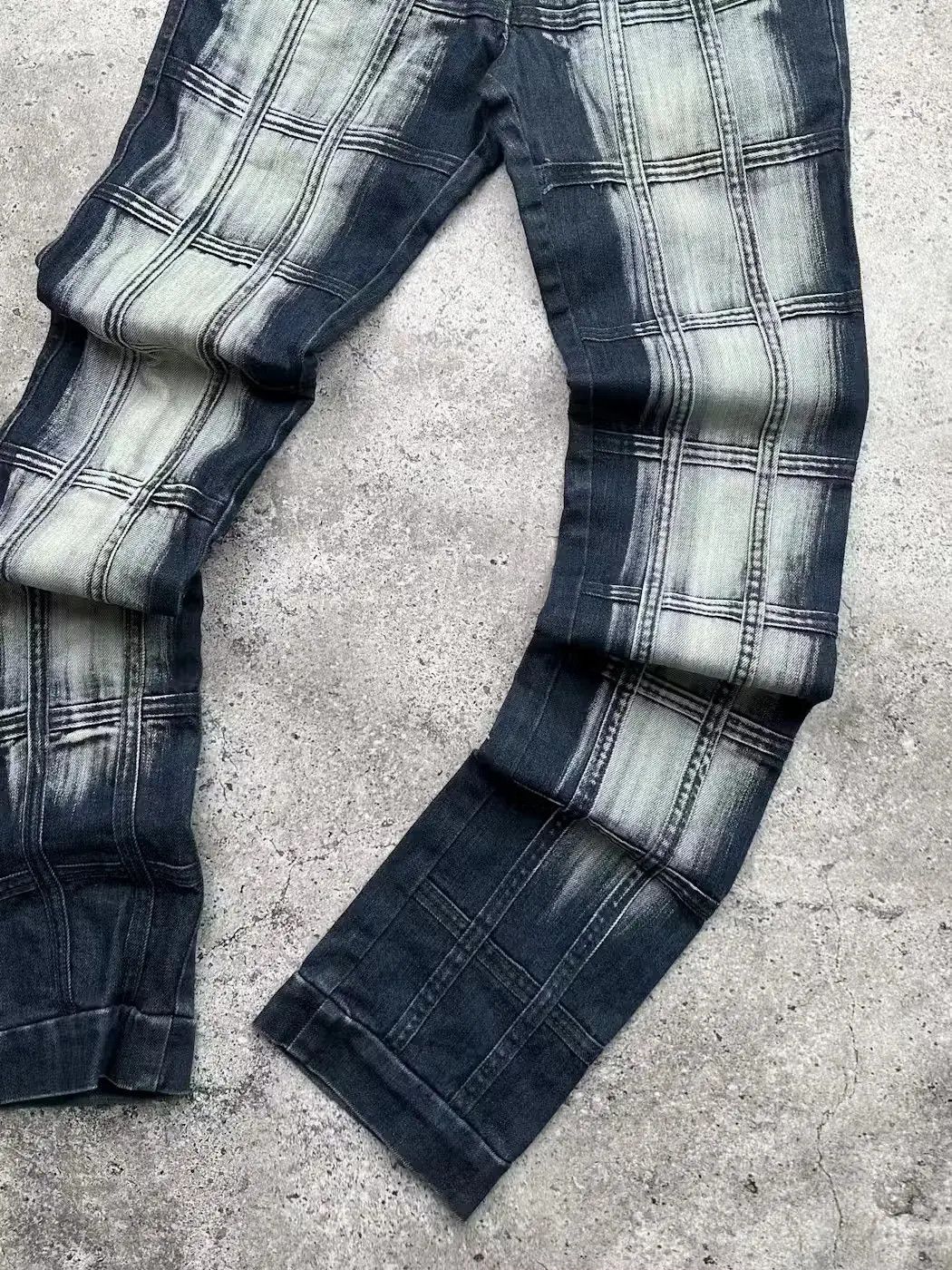 Japanese Brand Vintage Faded Skinny Jeans C413(V431) Size 27" / US 4 / IT 40 - 4 Thumbnail
