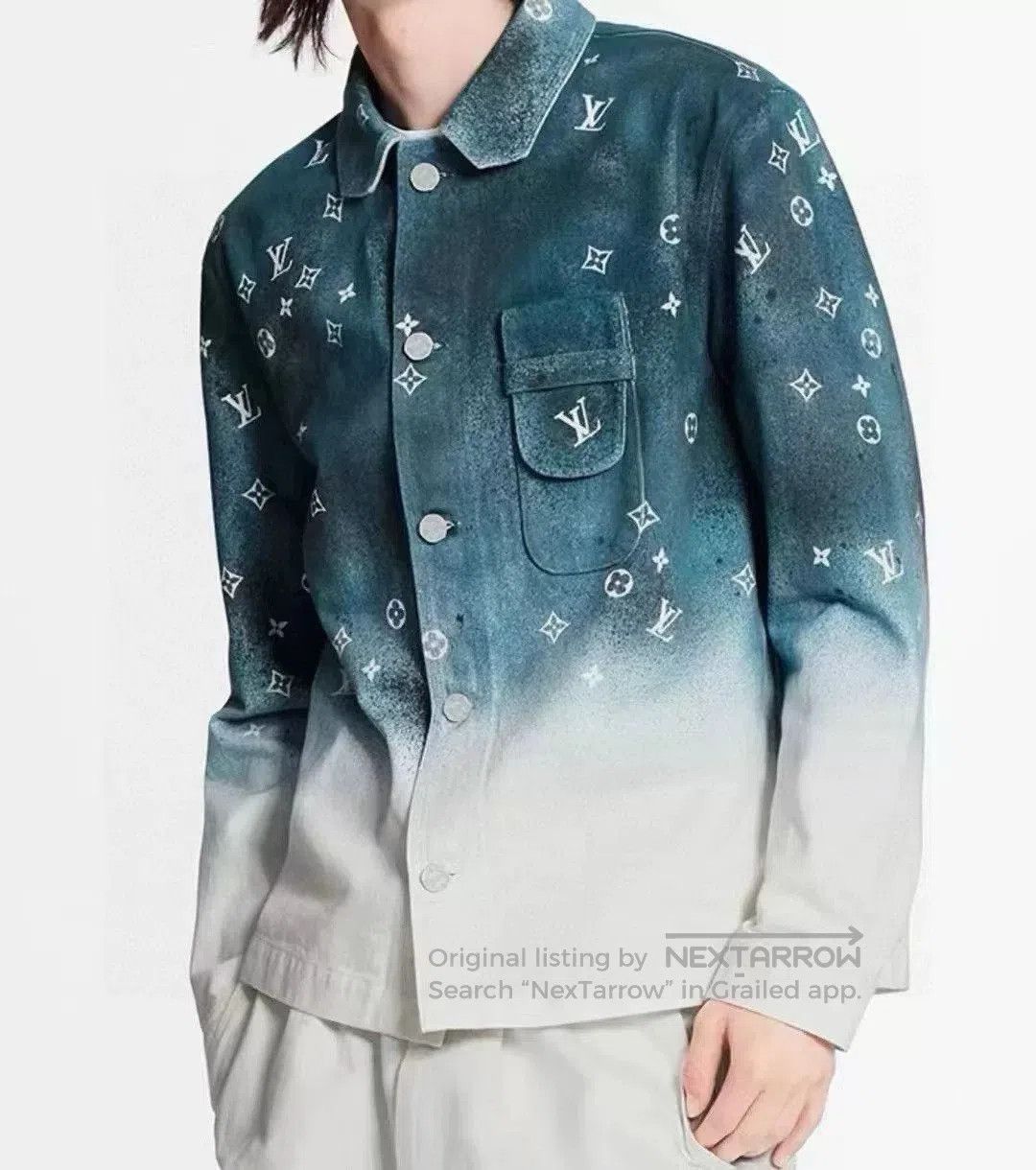 Louis Vuitton Louis Vuitton Starry Gradient Denim Jacket. Size US M / EU 48-50 / 2 - 7 Thumbnail