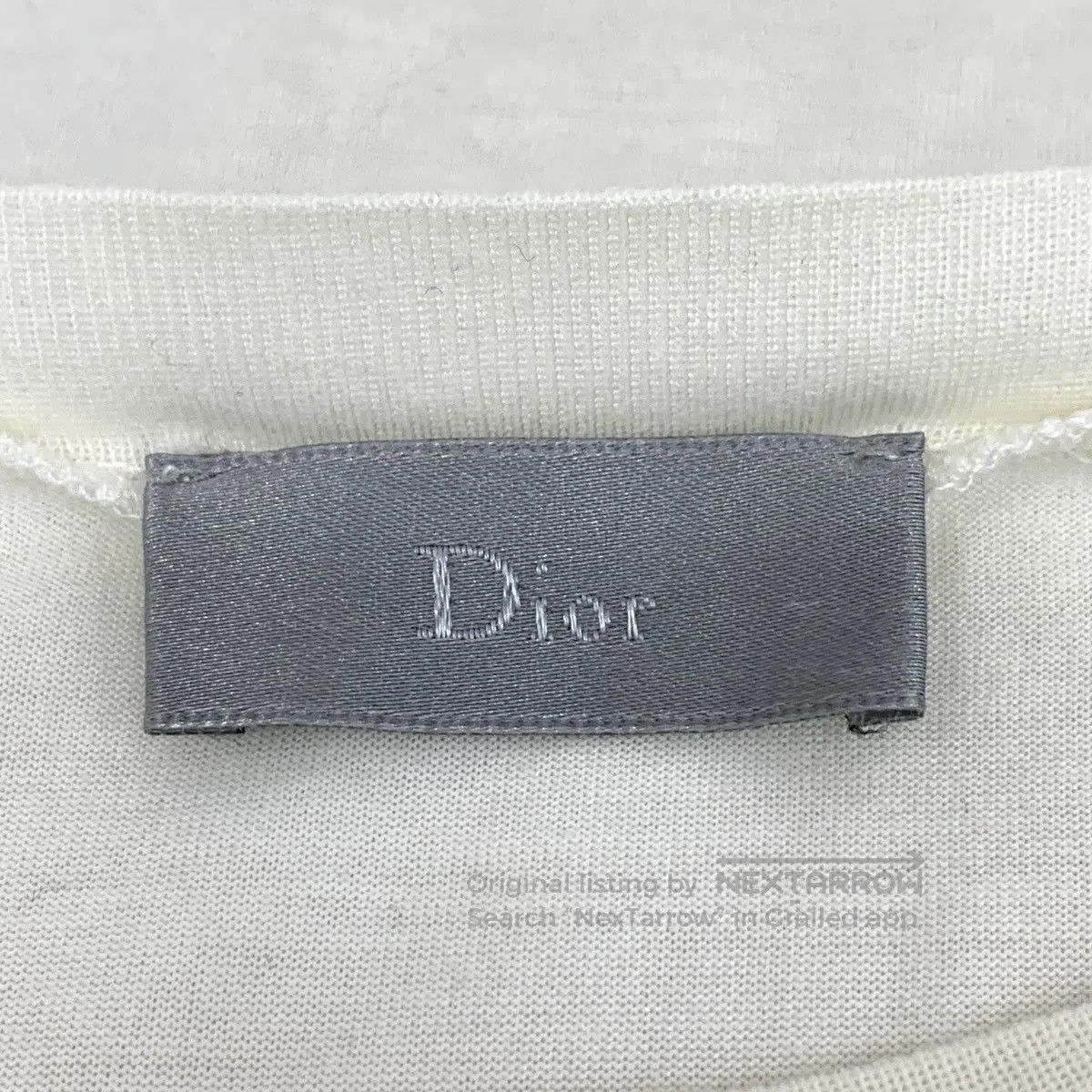 Dior White Short Sleeve Graphic Print T. Size US XL / EU 56 / 4 - 5 Thumbnail