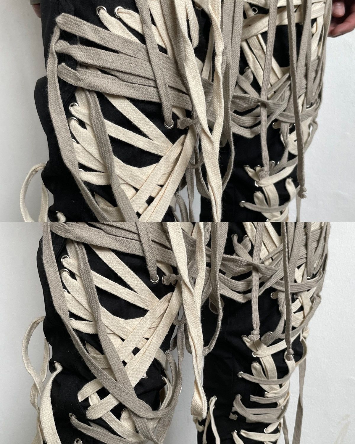 Rick Owens rick owens ss20 mega lace pant Size US 34 / EU 50 - 6 Thumbnail