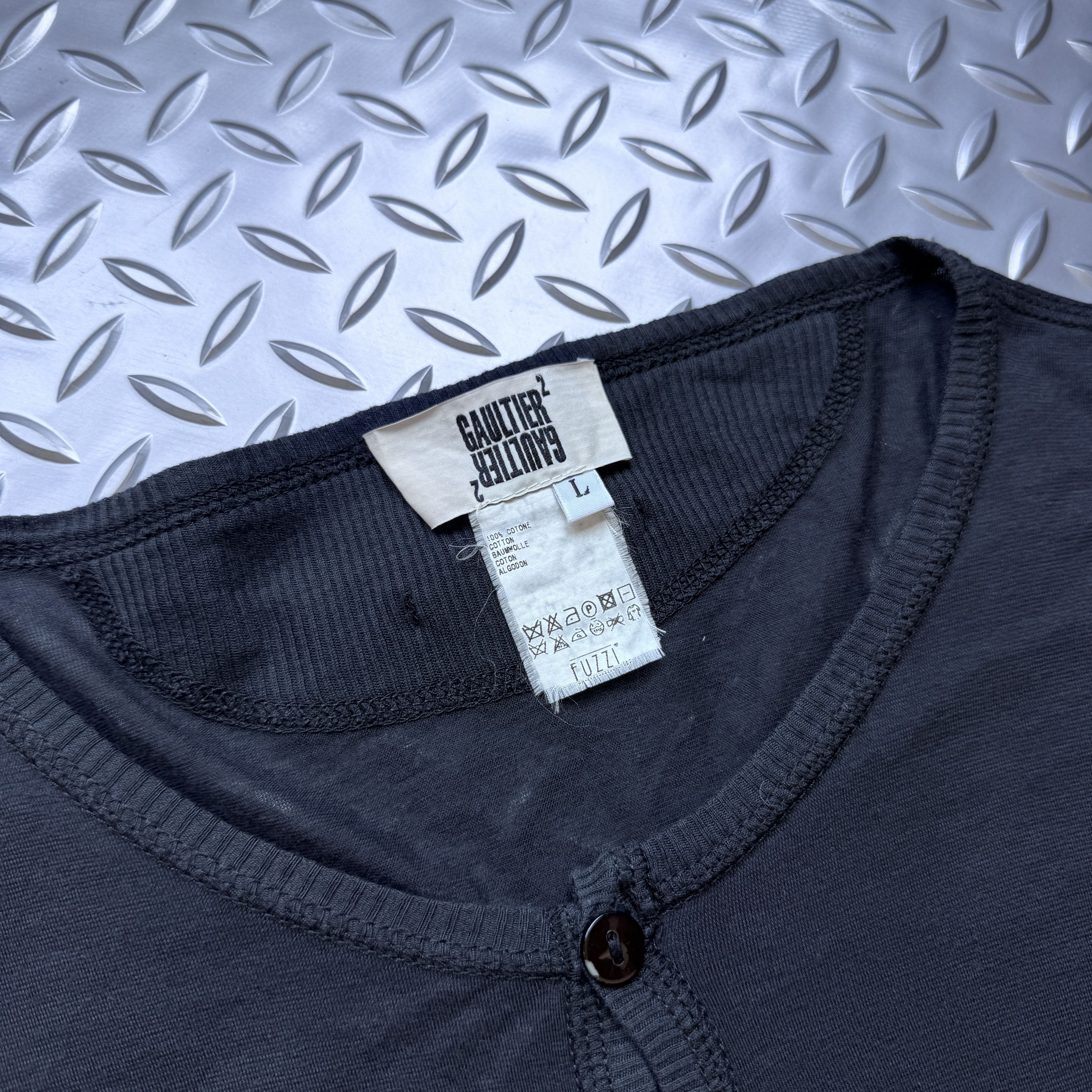 Jean Paul Gaultier Jean Paul Gaultier “Gaultier²” Asymmetrical Pocket Tee Size US L / EU 52-54 / 3 - 2 Thumbnail