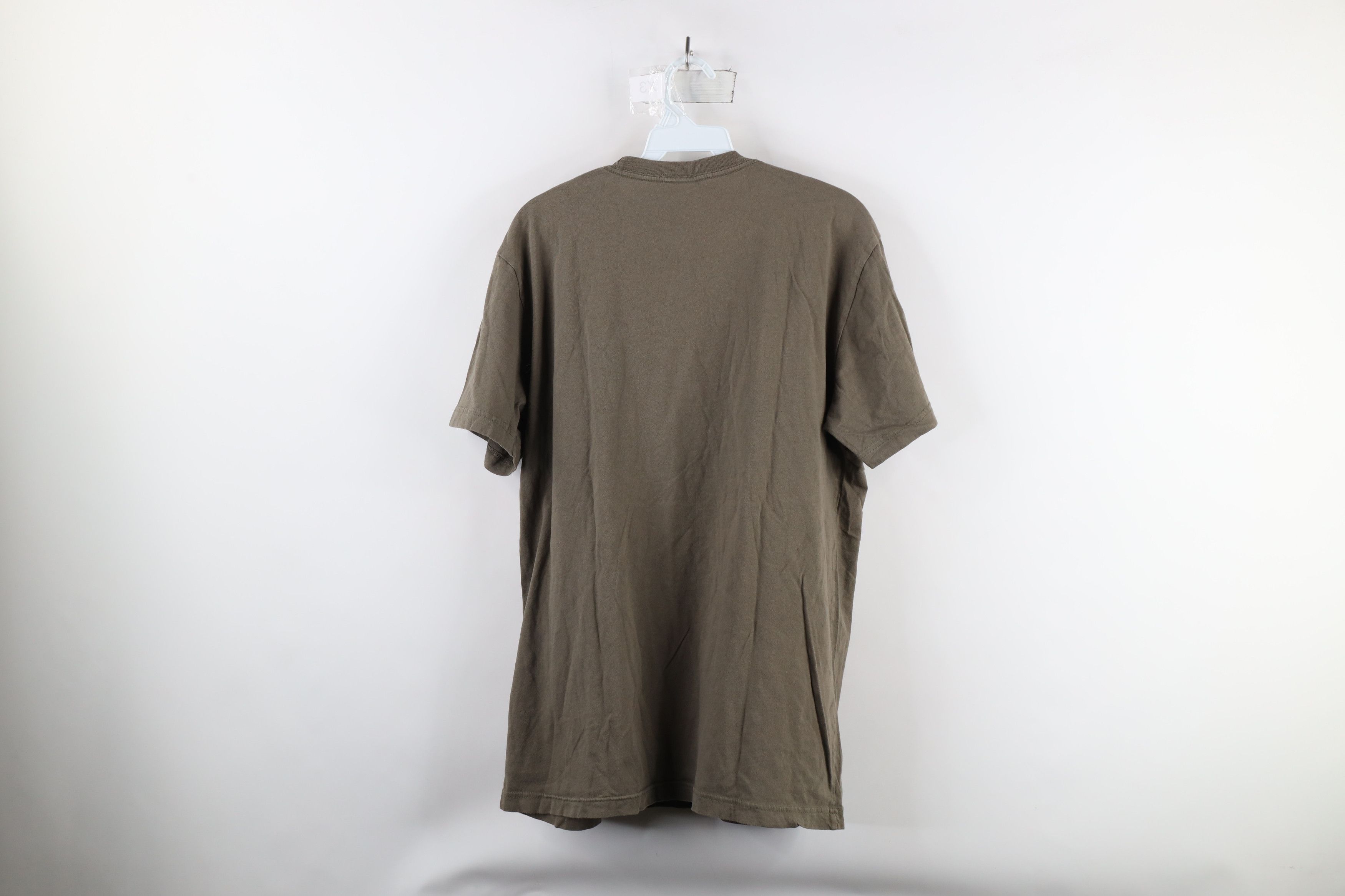Ocean Pacific × Vintage Vintage 90s Ocean Pacific OP Spell Out Surfing T-Shirt Green Size US M / EU 48-50 / 2 - 9 Thumbnail