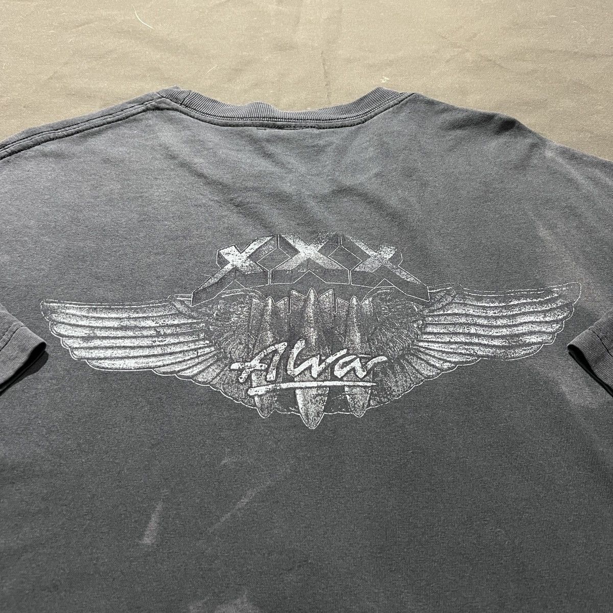 Hook-Ups Vintage Tony Alva Skateboard Tee XL Thrashed Faded Size US XL / EU 56 / 4 - 1 Thumbnail