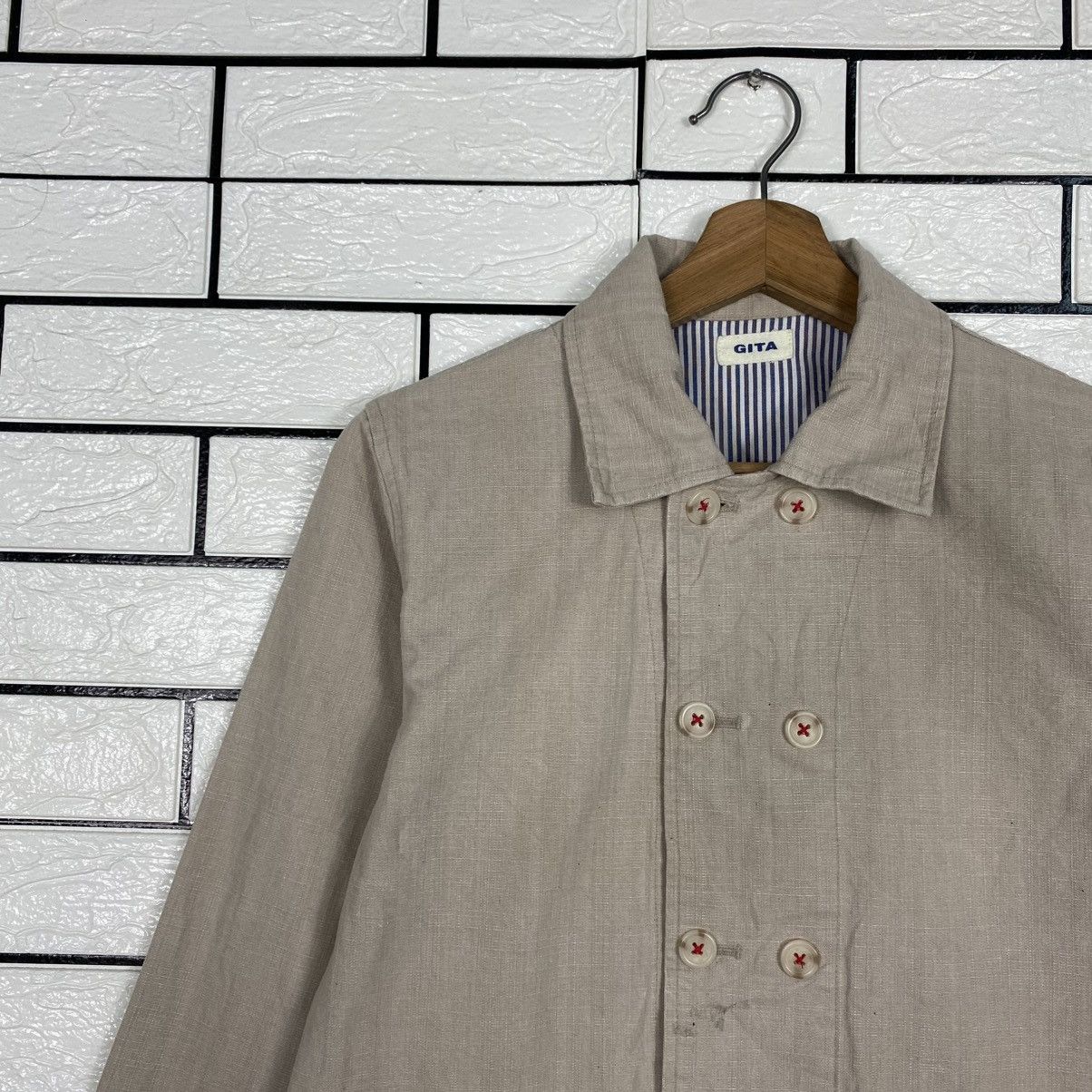 Issey Miyake 📌Vintage Chore Work Jacket Gita Duck Canvas Size US M / EU 48-50 / 2 - 8 Thumbnail