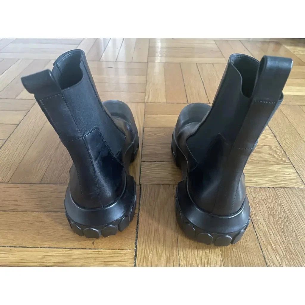 Rick Owens Gently used Rick Owens Beatle Bozo Tractor Boots, size 37 Size US 7 / IT 37 - 3 Thumbnail
