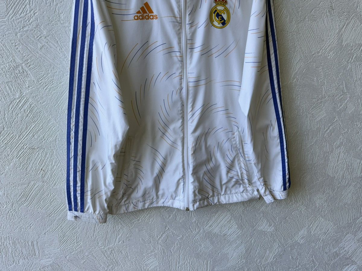 Vintage Adidas Real Madrid Light Jacket Size US S / EU 44-46 / 1 - 3 Thumbnail
