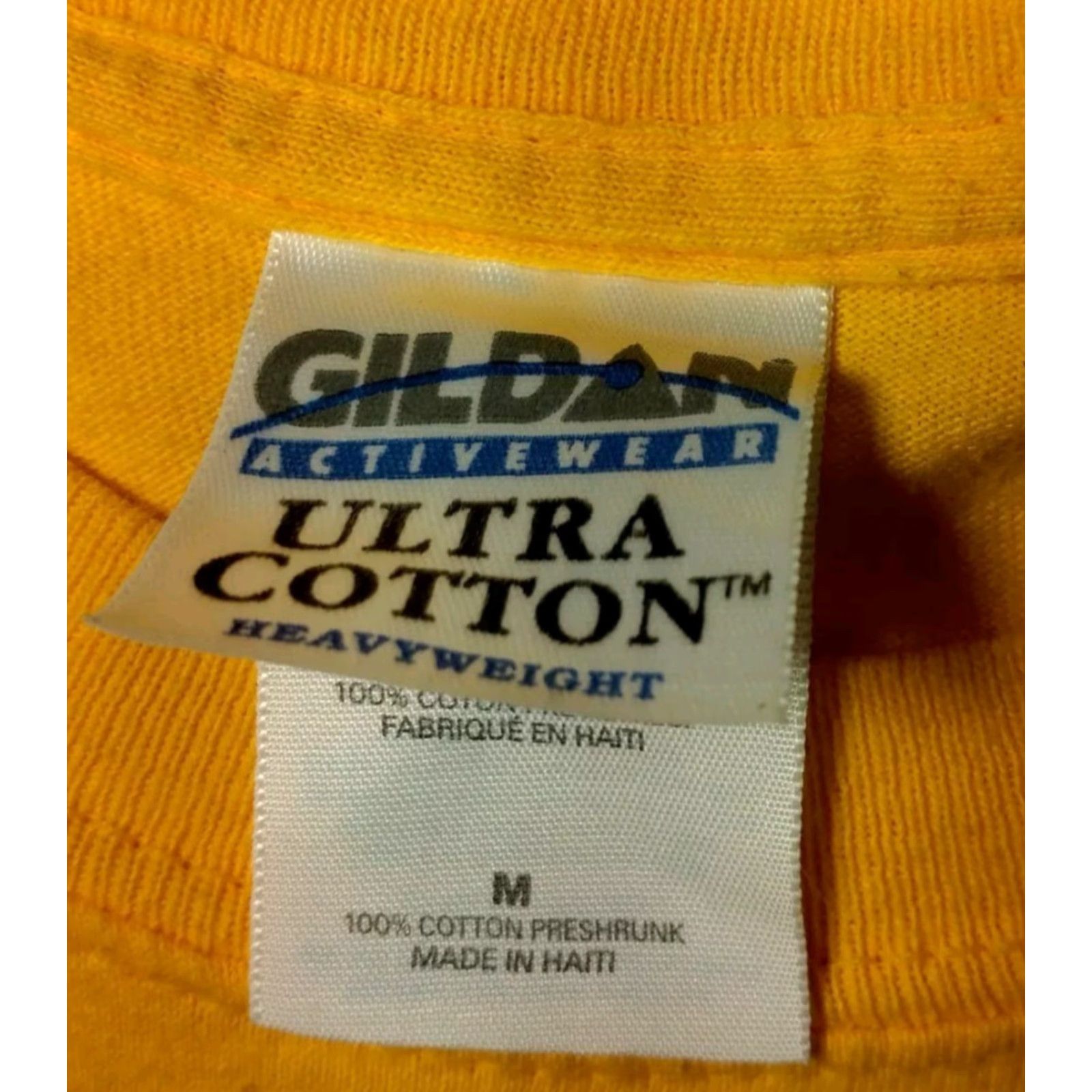 Gildan Gildan Shirt Men Medium Yellow Jacksonville Florida Dolphins Ocean Beach FL Rainbow Gold Size US M / EU 48-50 / 2 - 4 Thumbnail