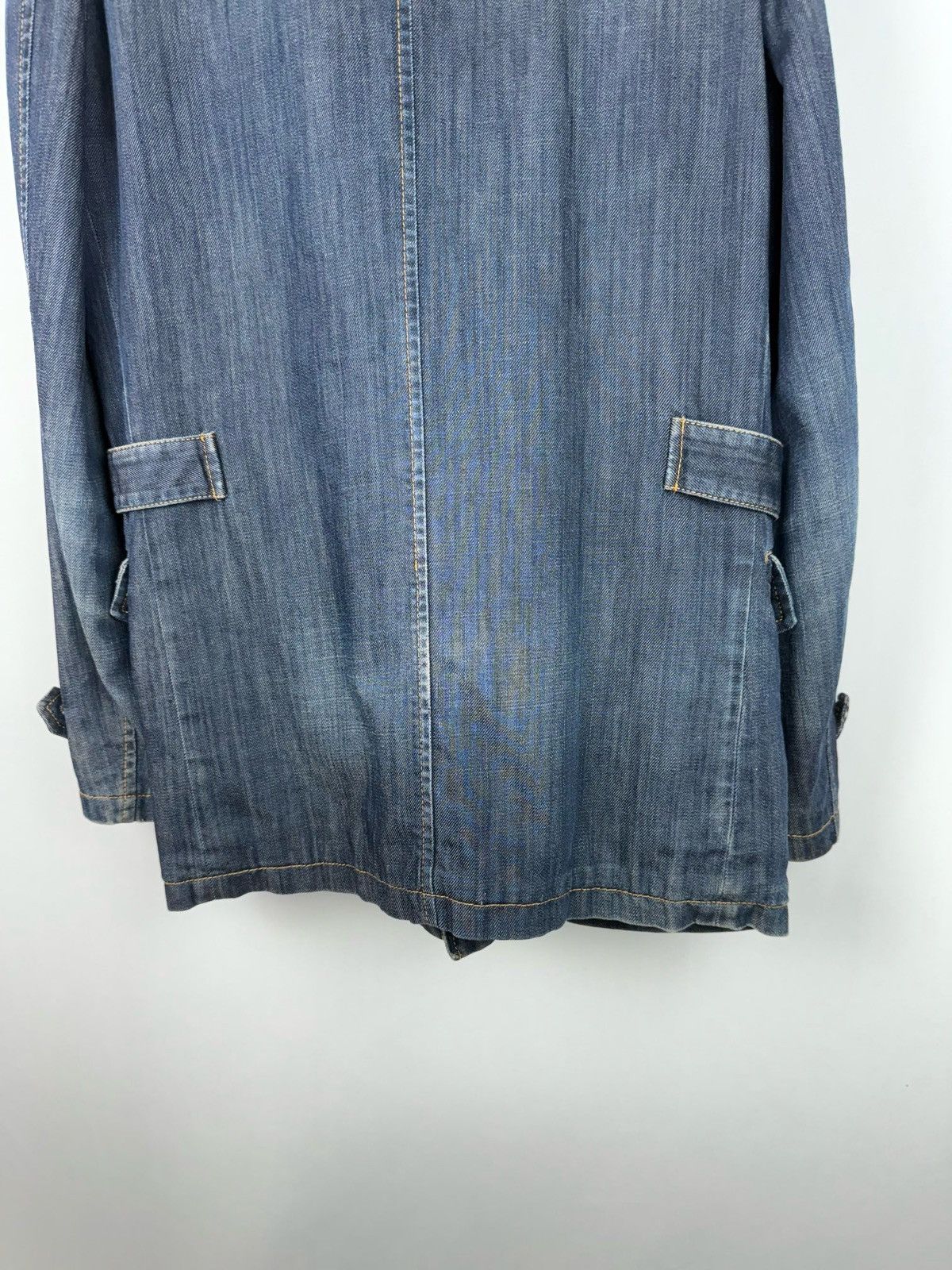 Maison Margiela Maison Martin Margiela 2010aw Archive Denim Half Coat Size US S / EU 44-46 / 1 - 6 Thumbnail