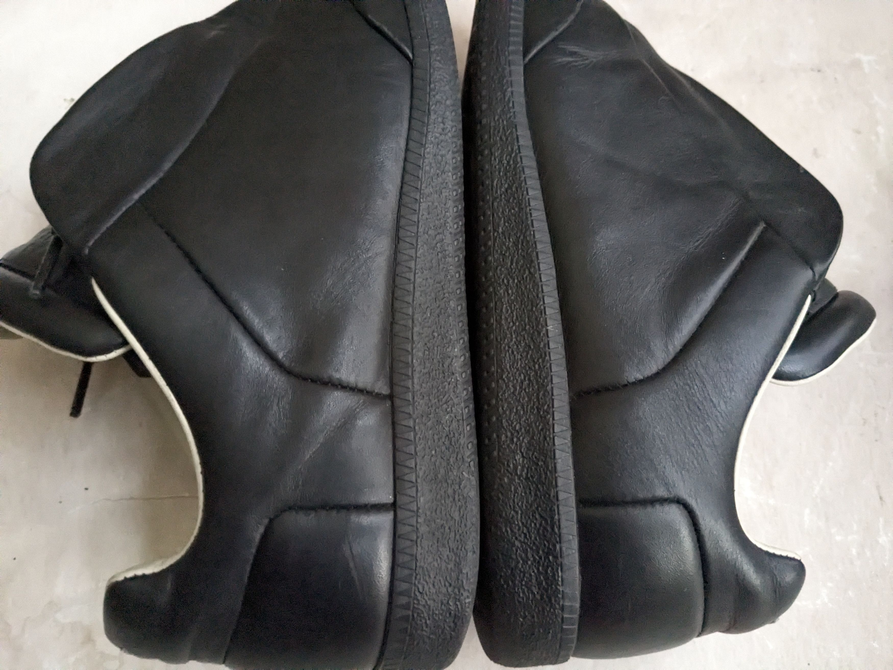 Maison Margiela Maison Margiela Future Black 9 42 Leather Low Tops Size US 9 / EU 42 - 11 Thumbnail