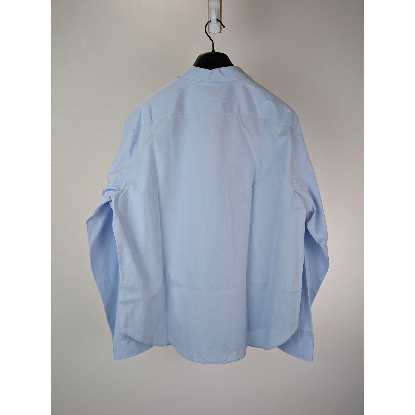 Loewe o1rshd1 Anagram Debossed Shirt in Light Blue Size US M / EU 48-50 / 2 - 11 Thumbnail