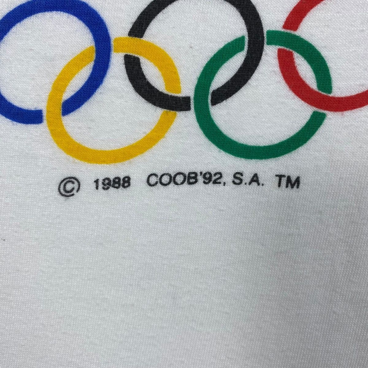 Vintage Vintage OLYMPIC BARCELONA 1992 Graphic Women Tops Tee Shirt Size US S / EU 44-46 / 1 - 3 Thumbnail