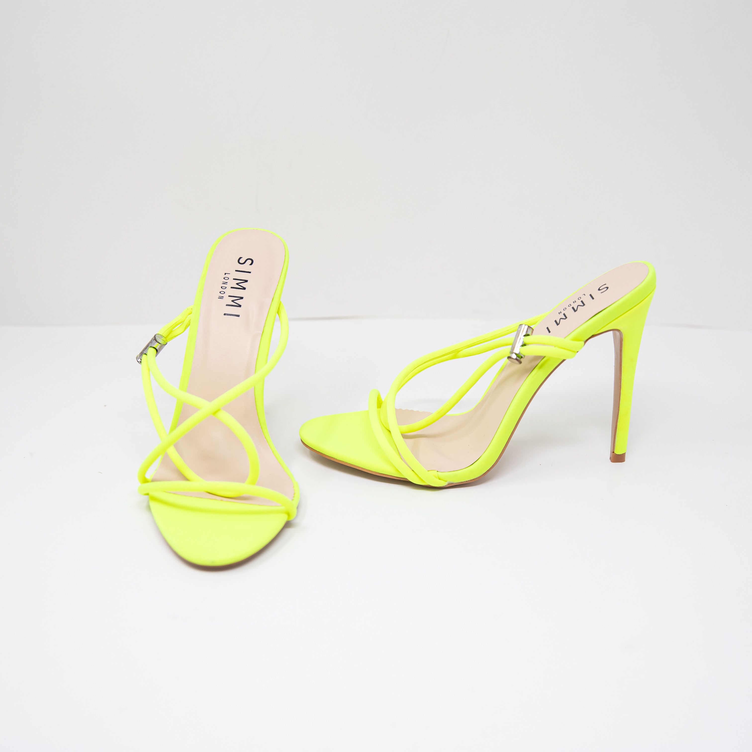 Other Simmi Cassie Neon Yellow Neoprene Open Size US 6 / IT 36 - 1 Thumbnail