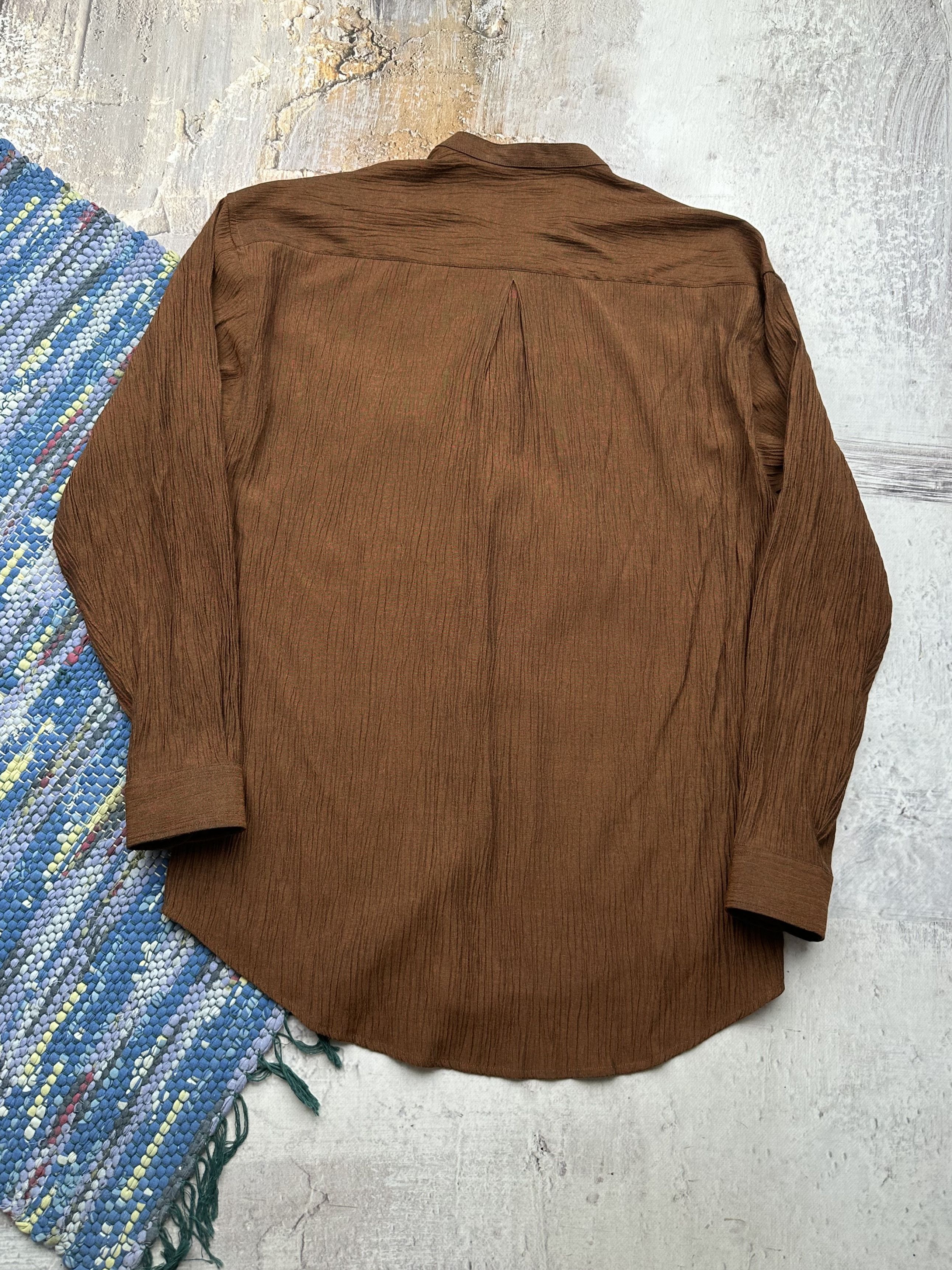 Vintage Vintage Pleated Shirt A507(56) Size US S / EU 44-46 / 1 - 5 Thumbnail
