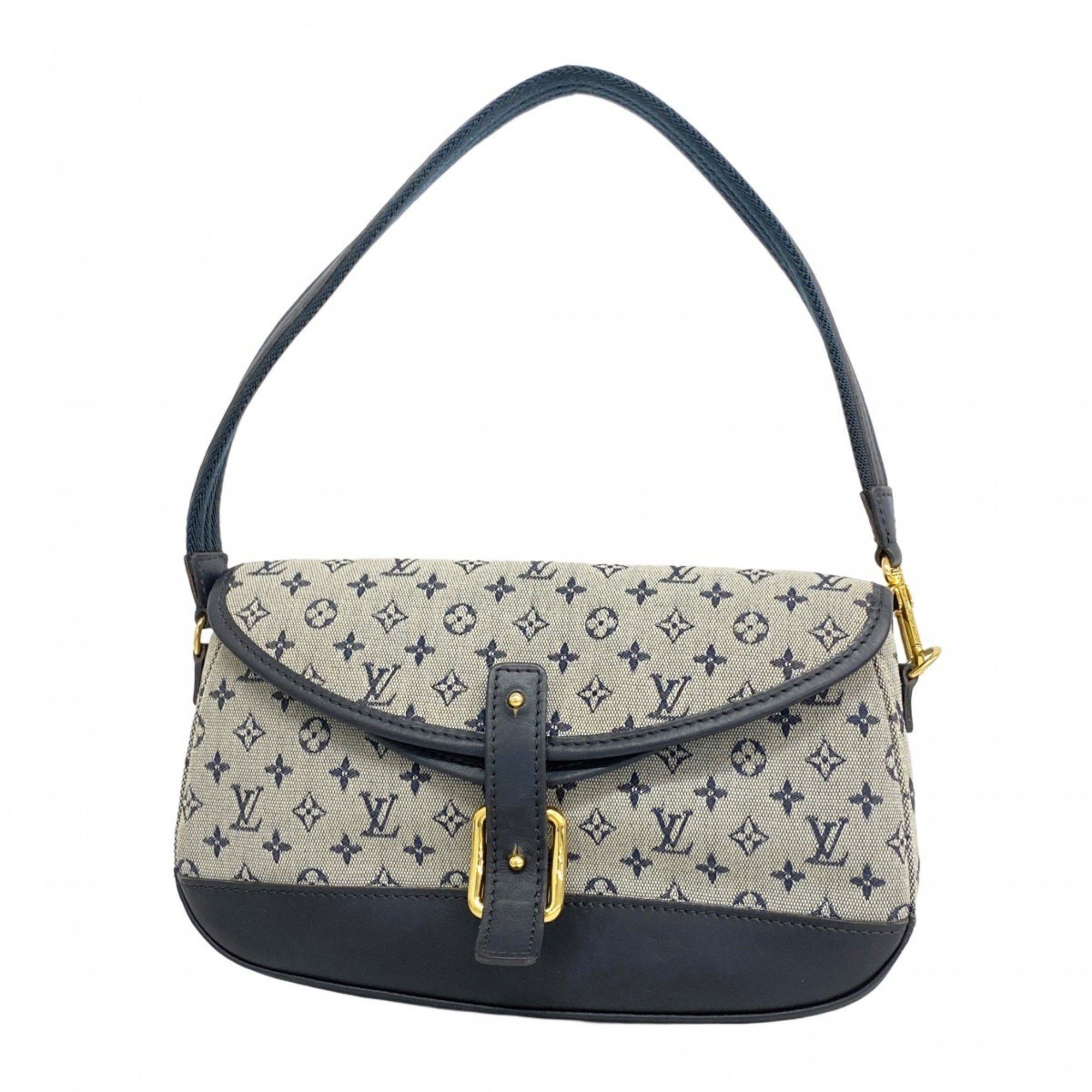 Louis Vuitton Shoulder Bag Monogram Mini Marjorie M92690 Blue Women's
