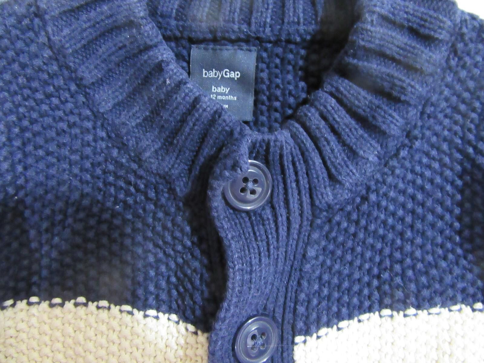 Gap Baby Gap Sweater Infant Boys 6-12 Months EUC Size US XXS / EU 40 - 2 Thumbnail