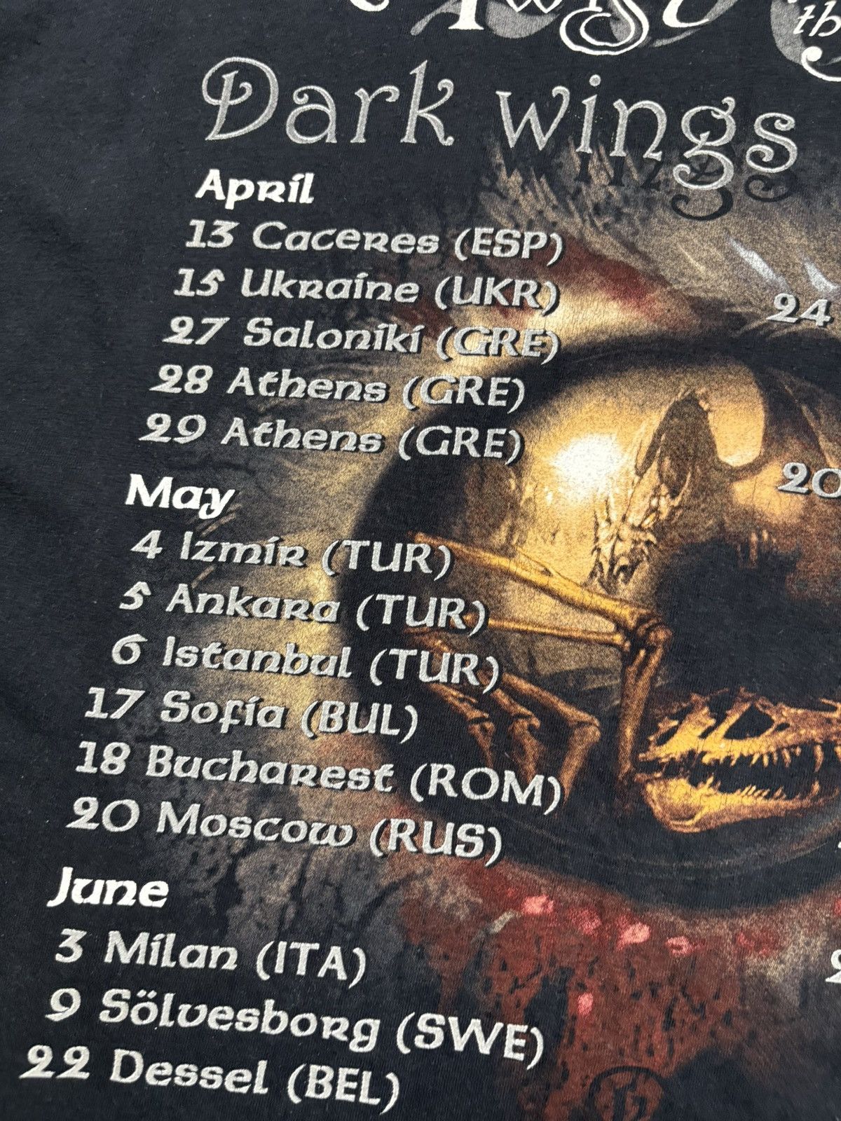 Band Tees Blind Guardian Twist In The Myth European Tour 2007 Vintage Size US XL / EU 56 / 4 - 14 Thumbnail