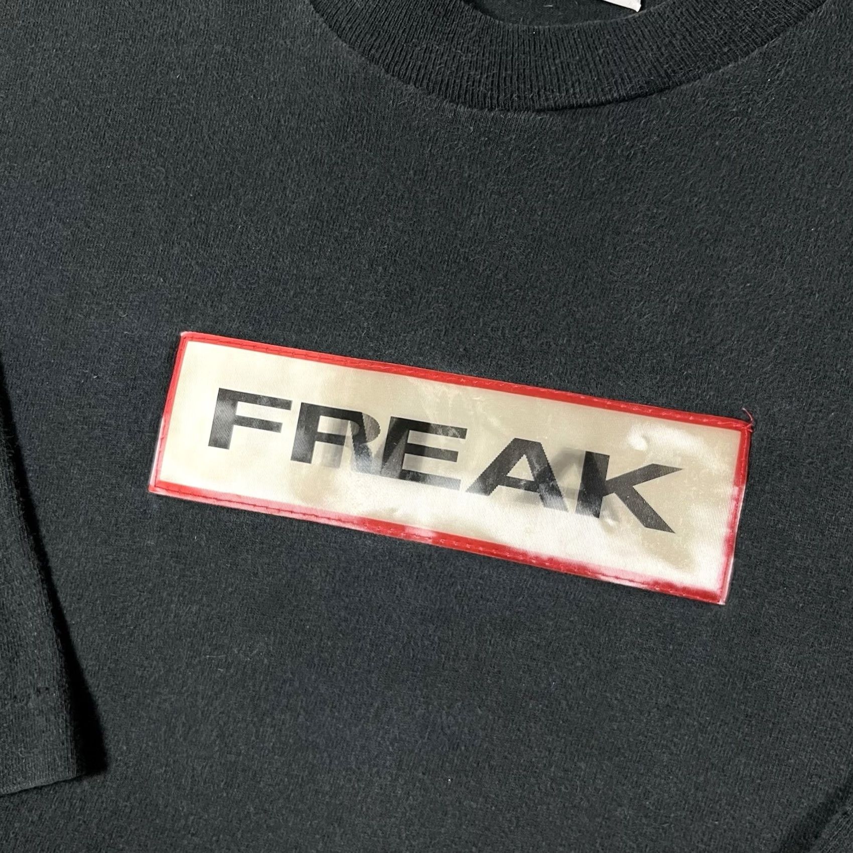 Vintage VINTAGE Zed Hed Shirt Mens XL Black IM A FREAK Funny Parody Comedy Skater Grunge 90s 80s USA Logo T-Shirt Mens XL Black Size US XL / EU 56 / 4 - 3 Thumbnail