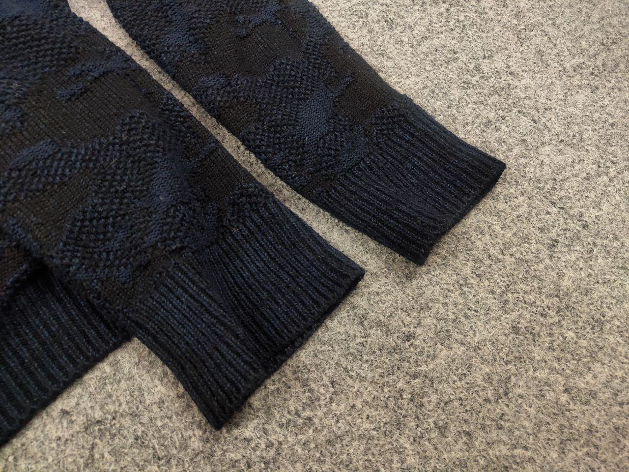 NANO universe Nano Universe Tokyo Japan Design Dark Wool Camo Cardigan Size US S / EU 44-46 / 1 - 10 Thumbnail