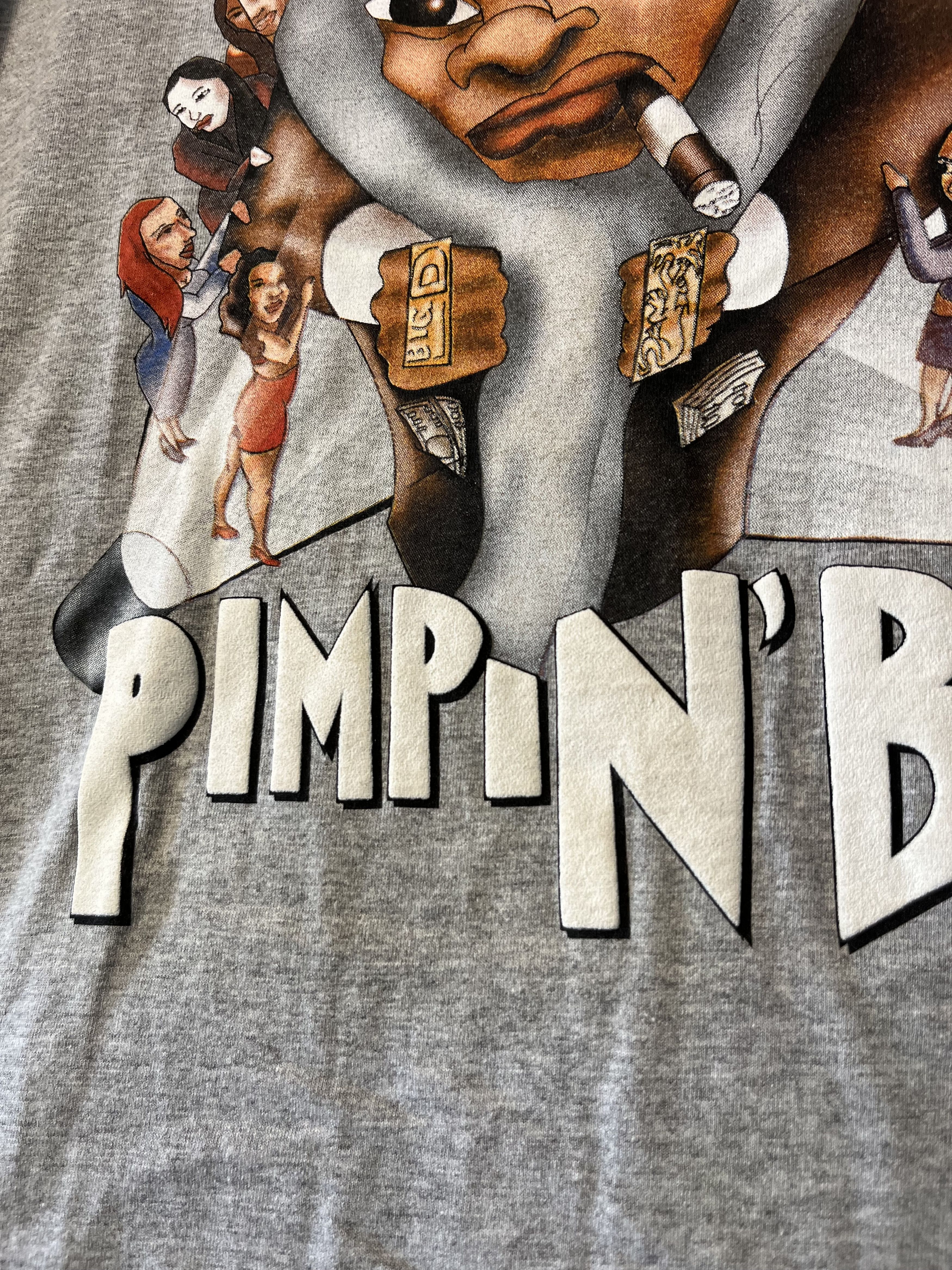 Rap Tees × Vintage Big Pimpin' Pimpin' Big Rap Tee Size US L / EU 52-54 / 3 - 4 Thumbnail