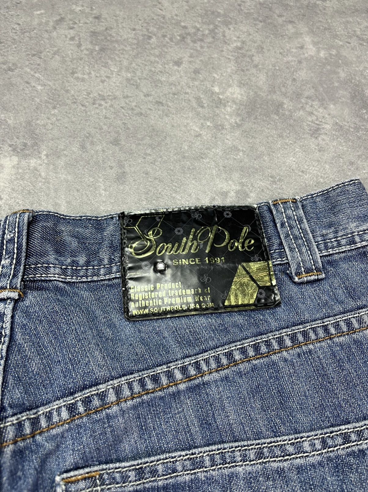 Southpole Southpole Y2K Baggy Tribal Printed Shorts Jorts 31 32 Size US 31 - 13 Thumbnail