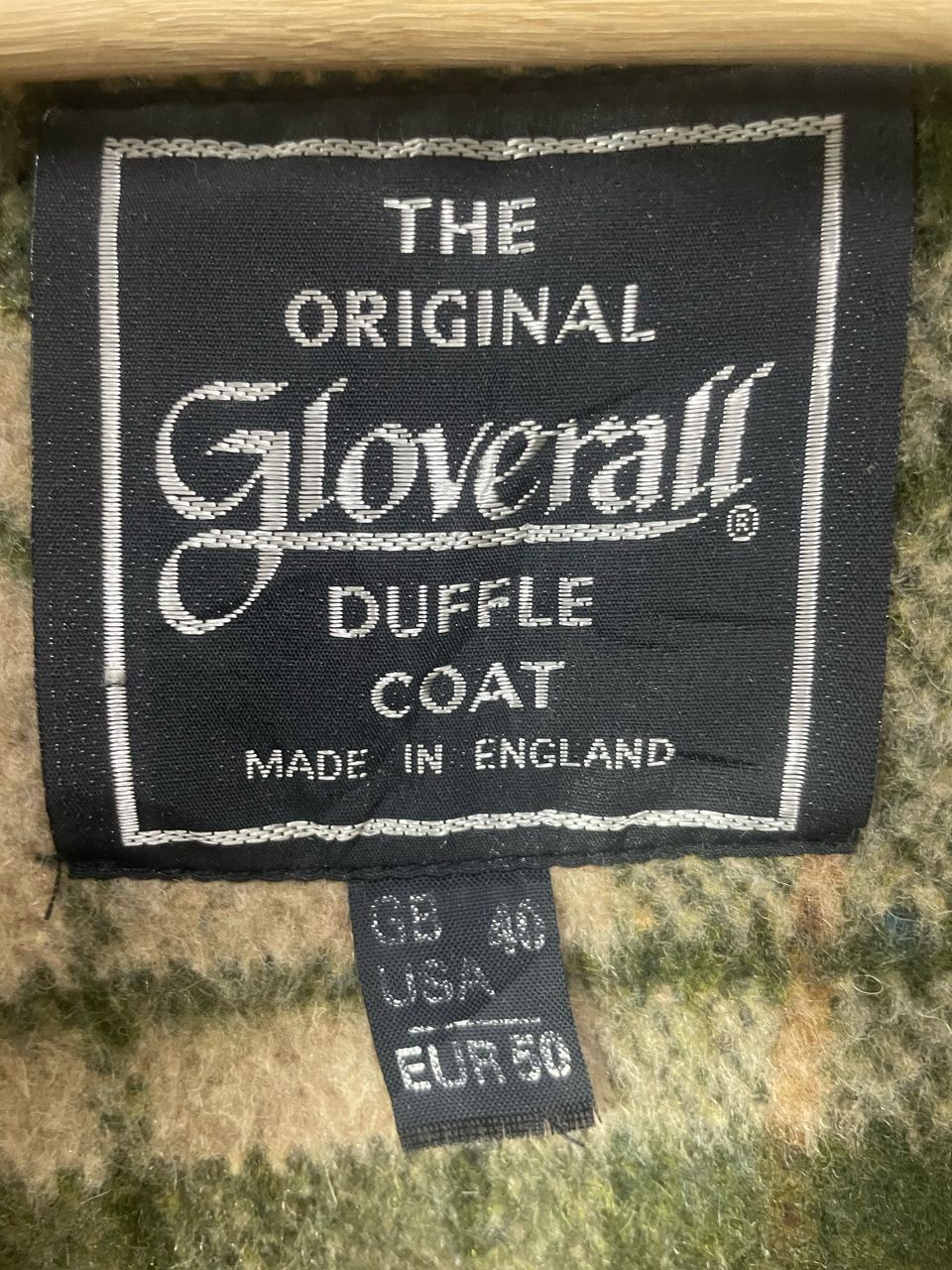 Gloverall × Vintage Vintage Gloverall Duffle Coat Jacket Size US L / EU 52-54 / 3 - 14 Thumbnail