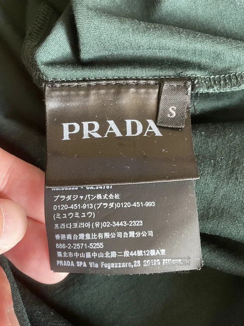 Prada Prada Green Short Sleeve Polo Shirt. Size US S / EU 44-46 / 1 - 5 Thumbnail