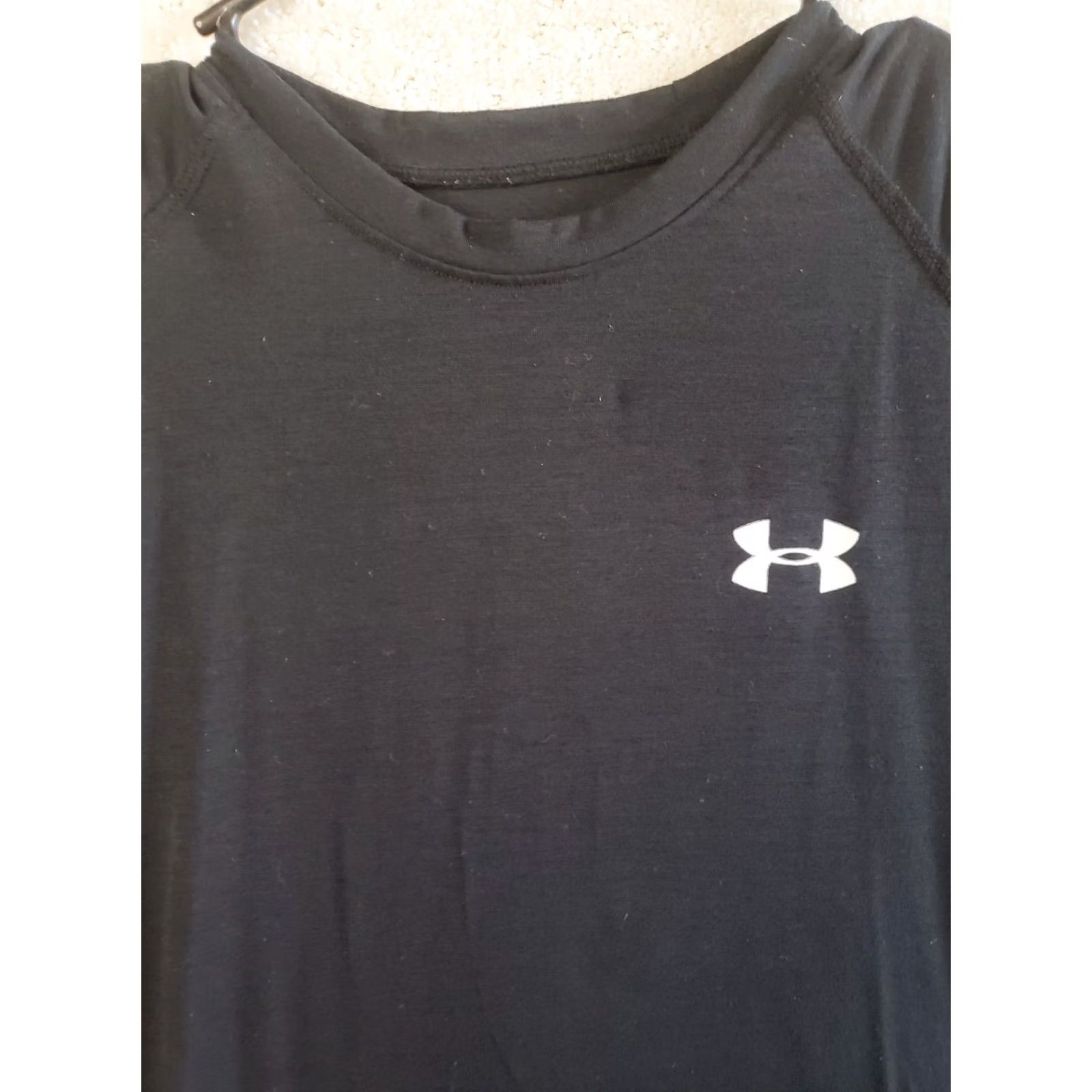 Under Armour VINTAGE? No. UNDER ARMOUR UA Heat Gear Loose Fit Sleeveless Tank Top Men's M Black Size US M / EU 48-50 / 2 - 4 Thumbnail