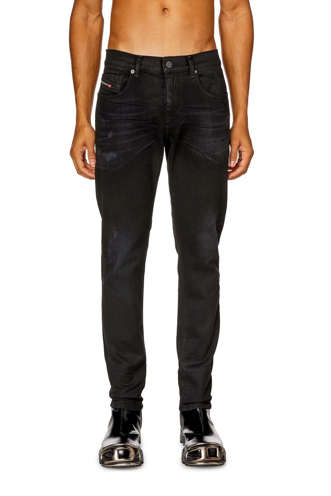 Diesel 🔥295$ Diesel 2019 D-Strukt Trou Jeans/Diesel Strukt Jeans Size US 32 / EU 48 - 17 Thumbnail
