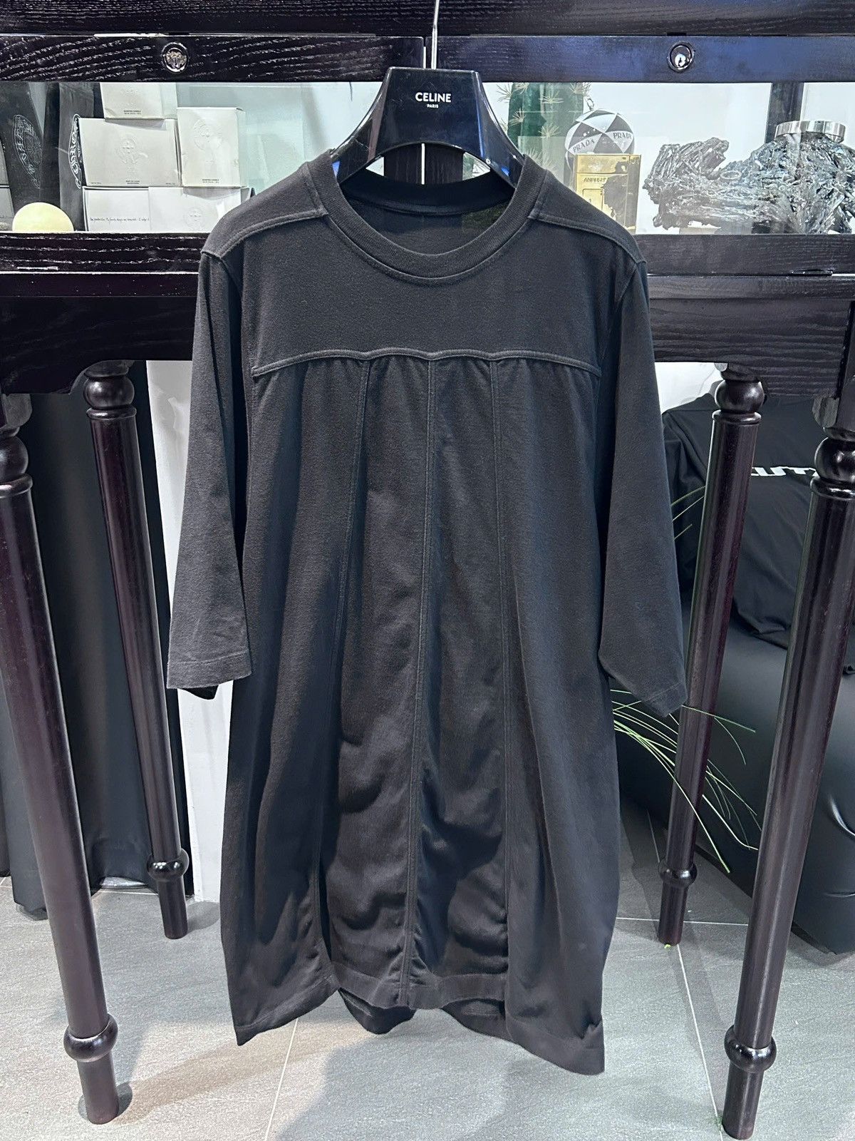 Rick Owens Rick Owens Grid Embroidered Jumbo Size US S / EU 44-46 / 1 - 1 Thumbnail