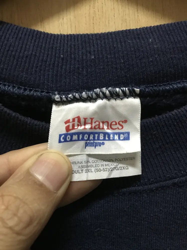 Hanes Vintage 90's Hanes Big West Sweatshirts Size US XXL / EU 58 / 5 - 7 Thumbnail