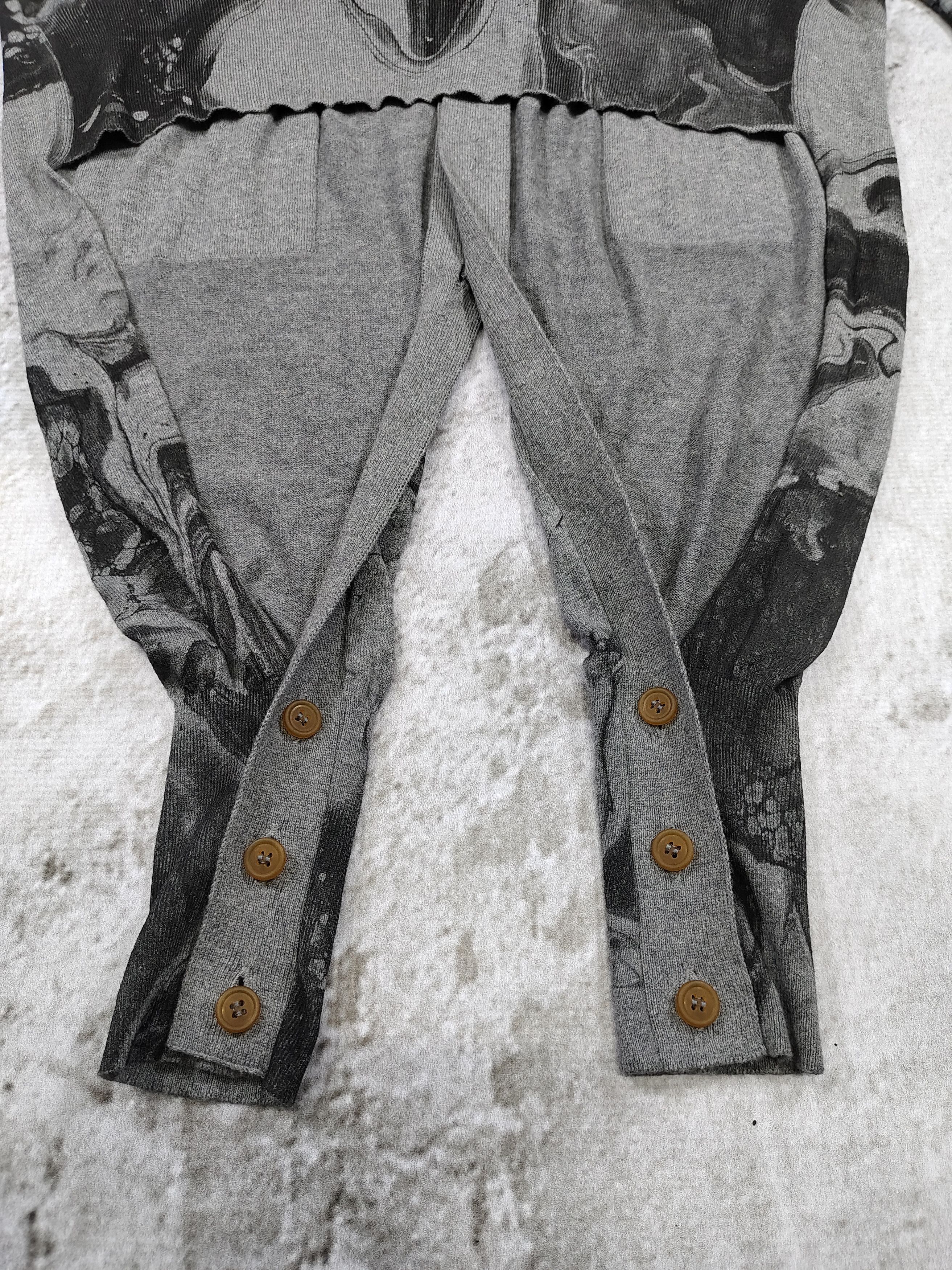 Vivienne Westwood Vivienne Westwood Man- Abstract Ink Art Silhouette Cardigan Size US L / EU 52-54 / 3 - 9 Thumbnail