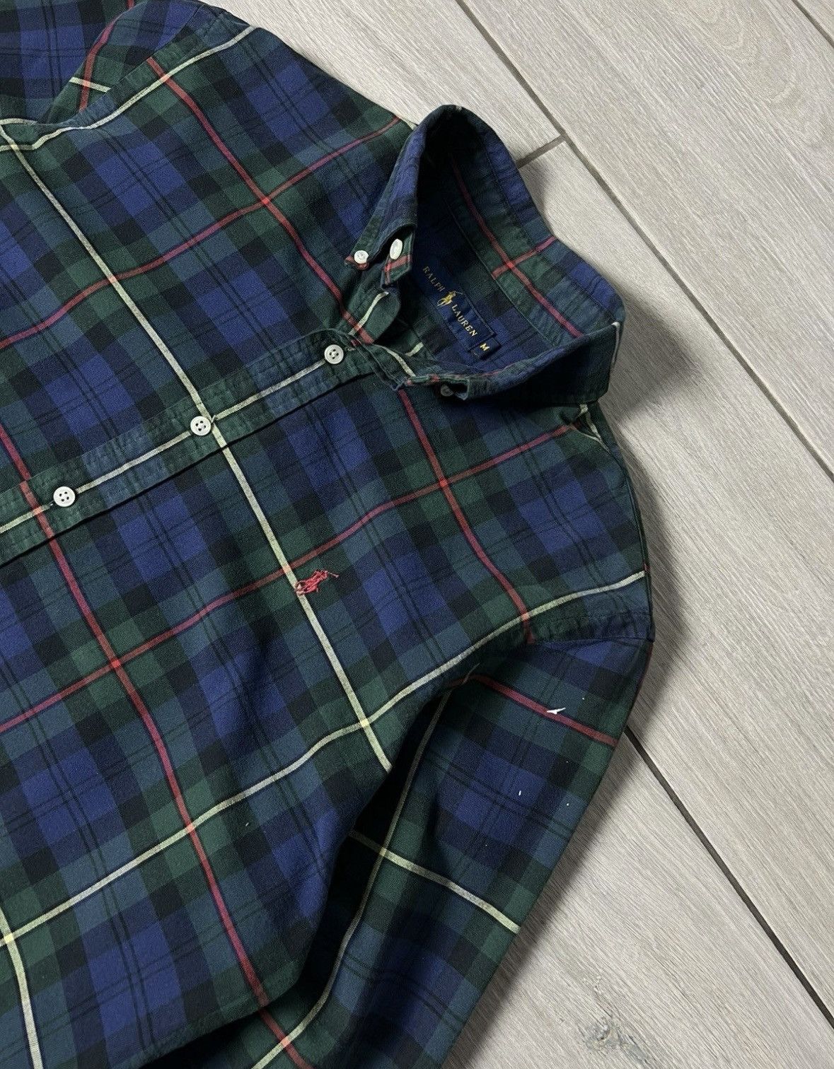 Polo Ralph Lauren RARE RALPH LAUREN LABEL SHIRT BUTTON UP MULTICOLOR Size US M / EU 48-50 / 2 - 9 Thumbnail