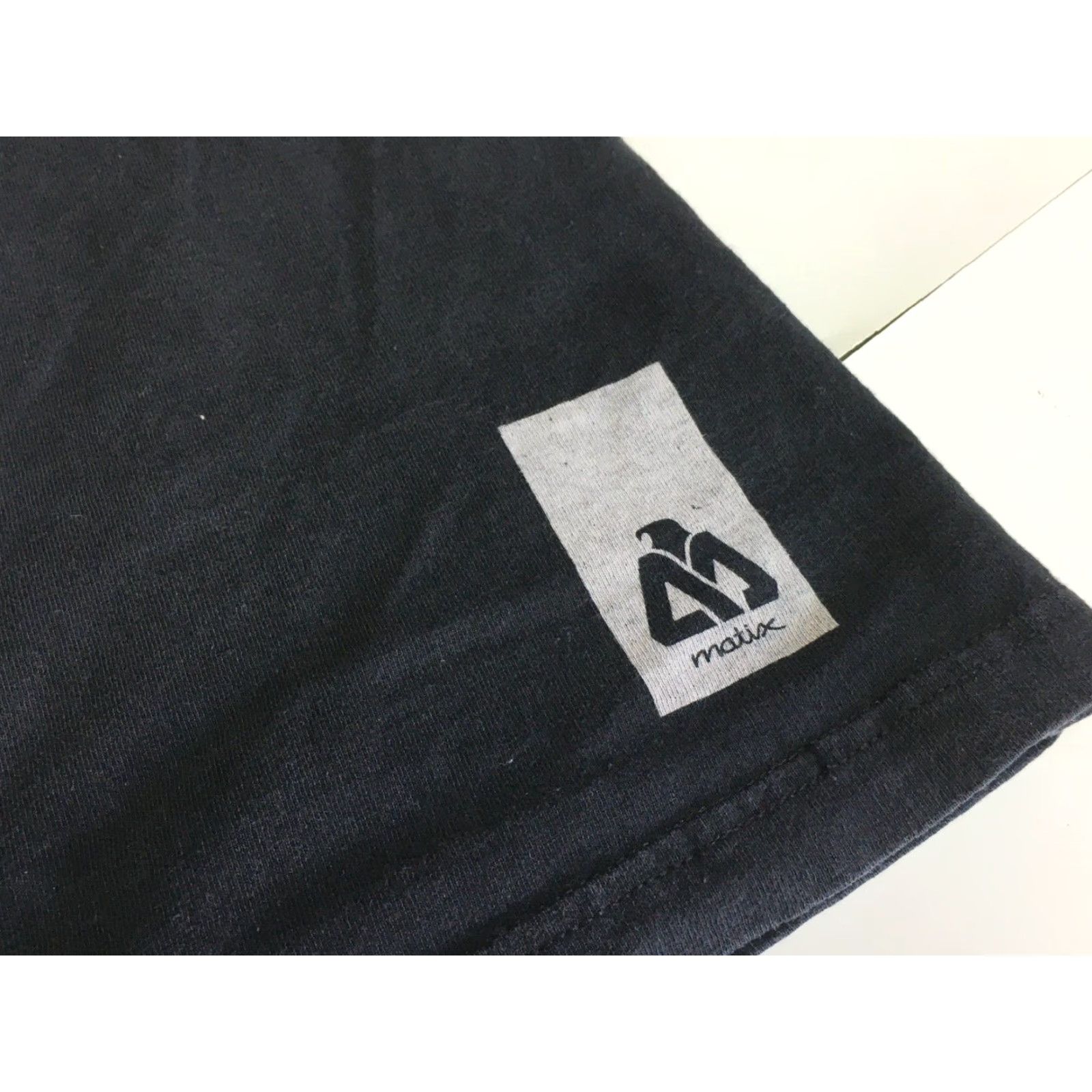 Vintage Matix Graphic Print T-Shirt Black Skateboarding Adult Medium Mens Short Sleeve Crew Neck Cotton Knit Regular Size M Size US M / EU 48-50 / 2 - 4 Thumbnail