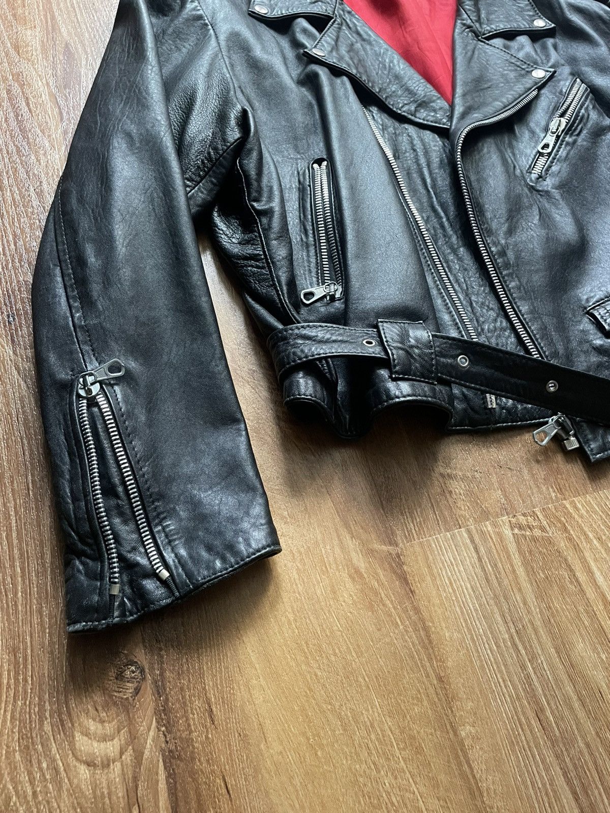 Vera Pelle Vera Pelle Moto Jacket Size L / US 10 / IT 46 - 4 Thumbnail